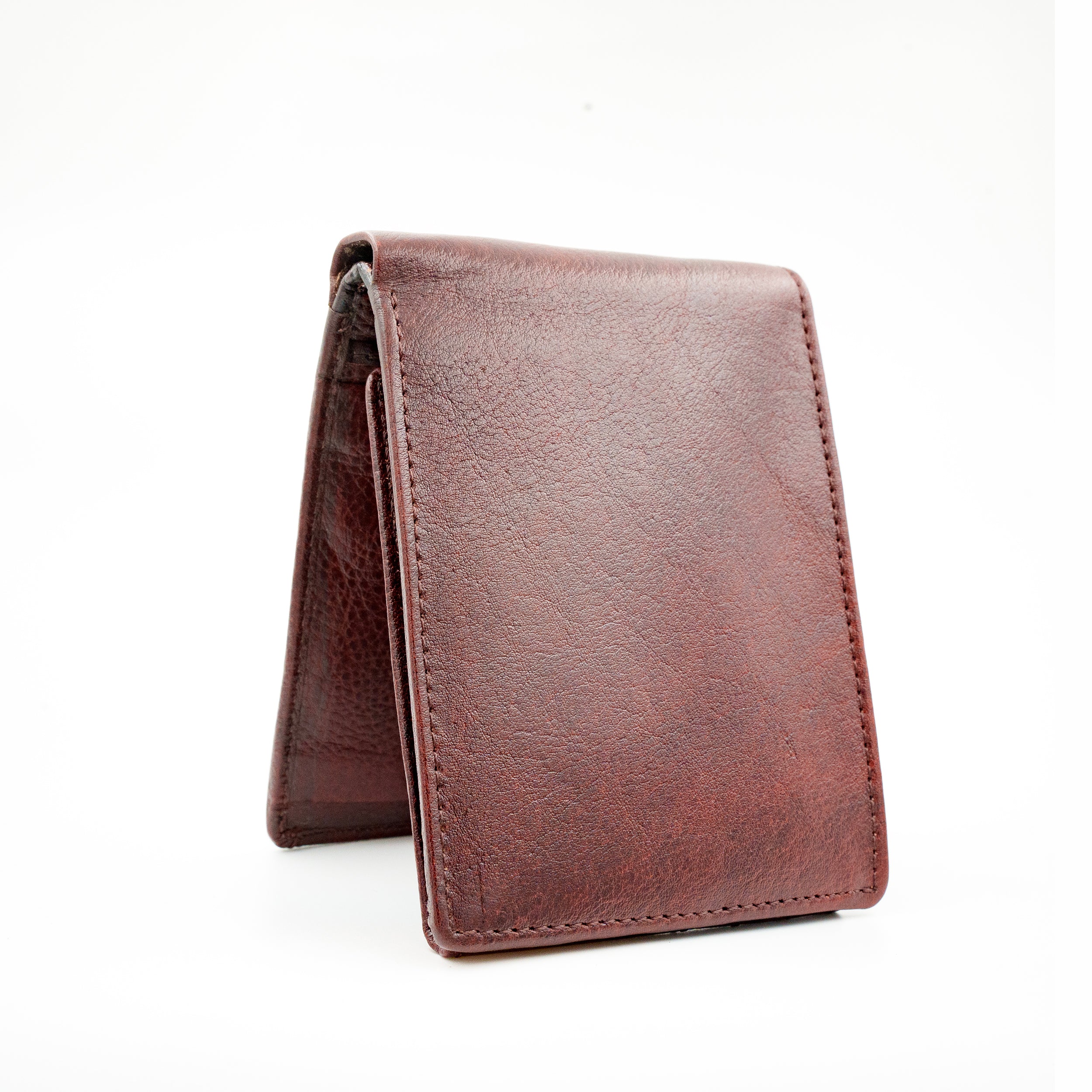 Leather Wallet for Men - Brown-02