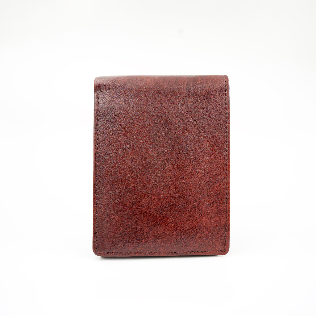 Leather Wallet for Men - Brown-02