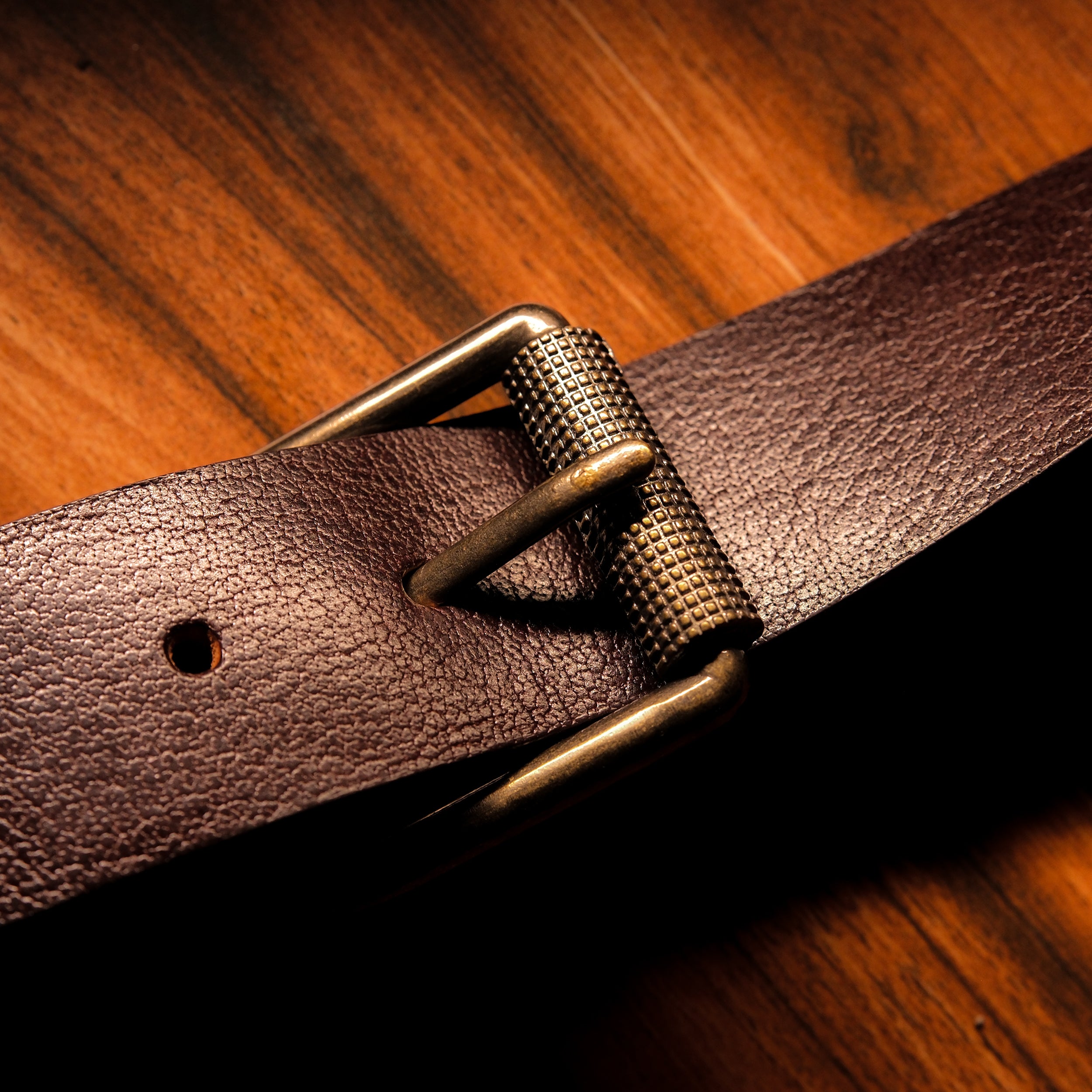 Leather Belt for Men - Brown