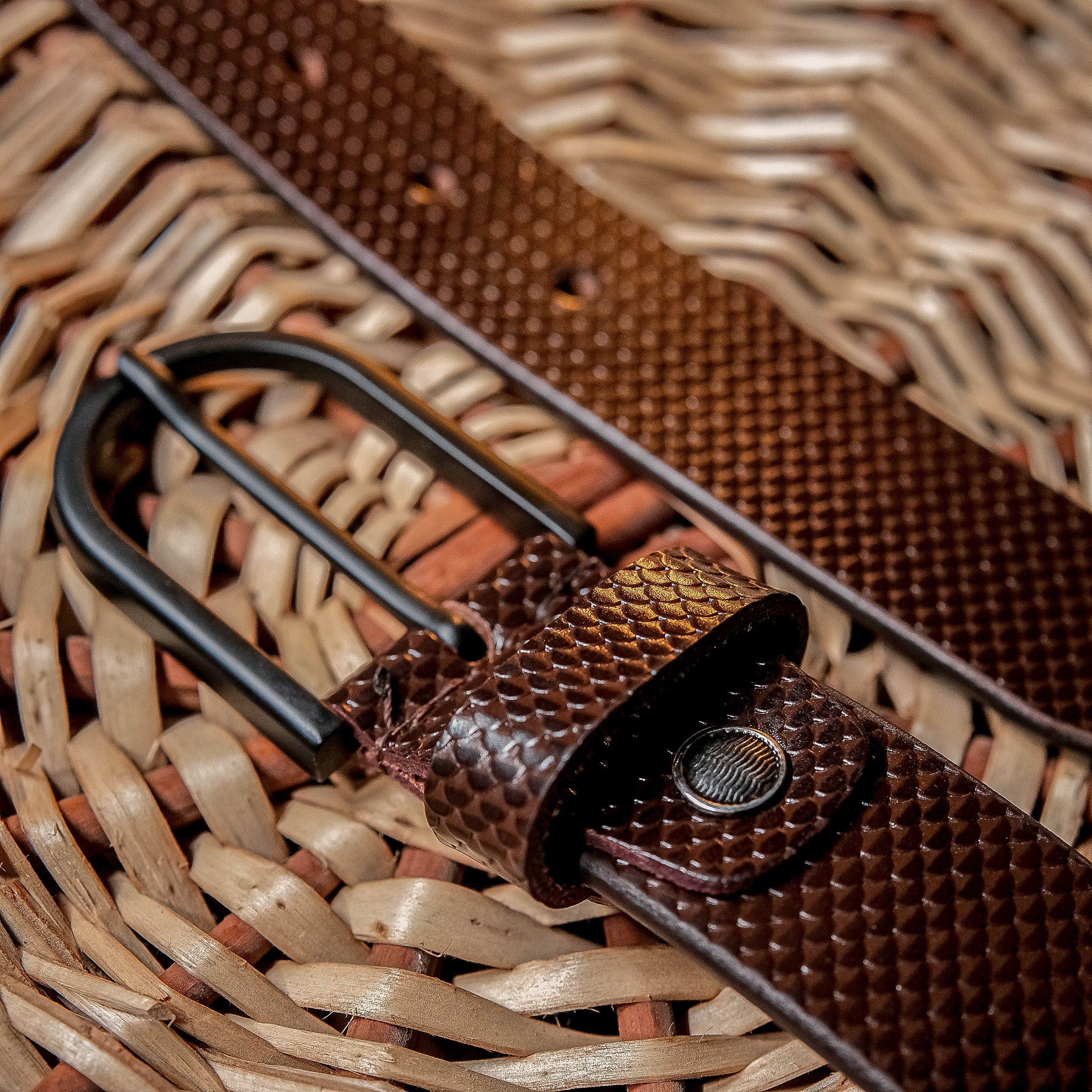 Leather Belt for Men - Brown