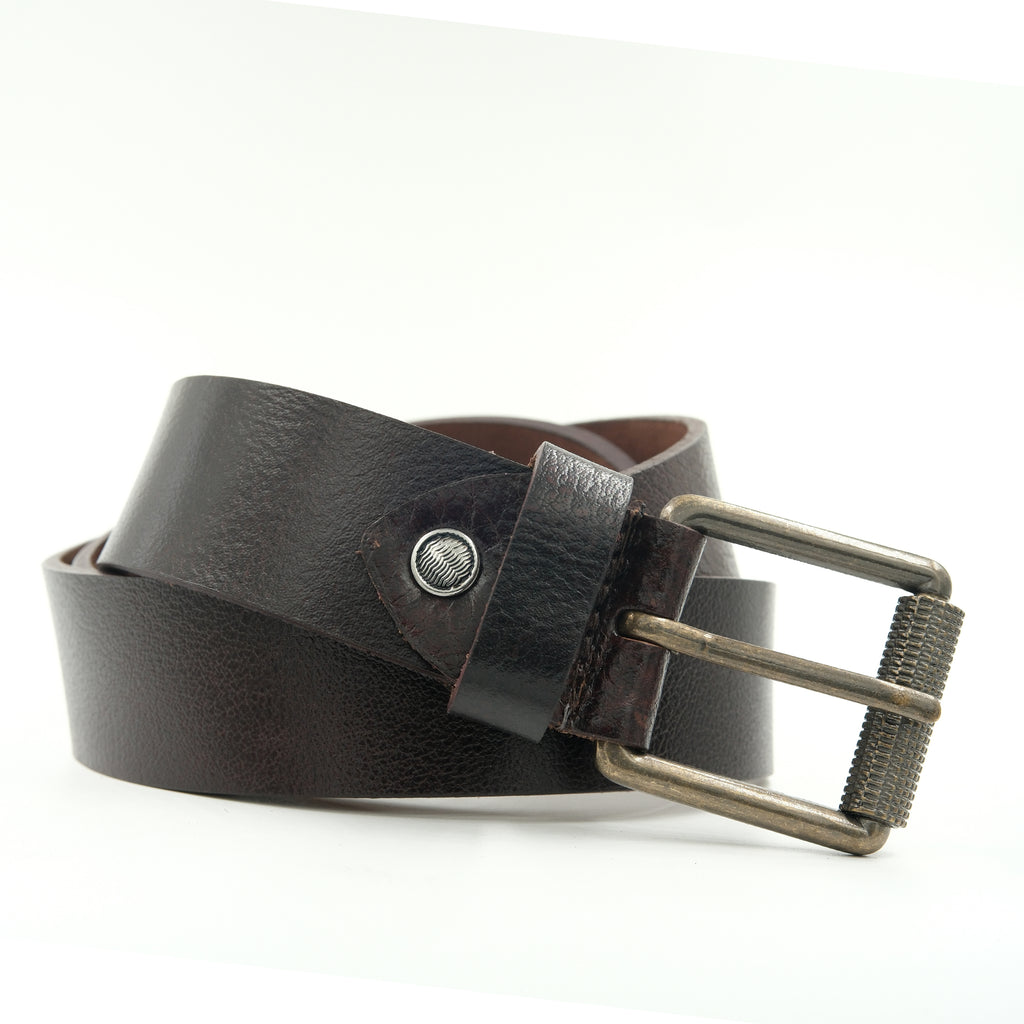 Leather Belt for Men - Brown