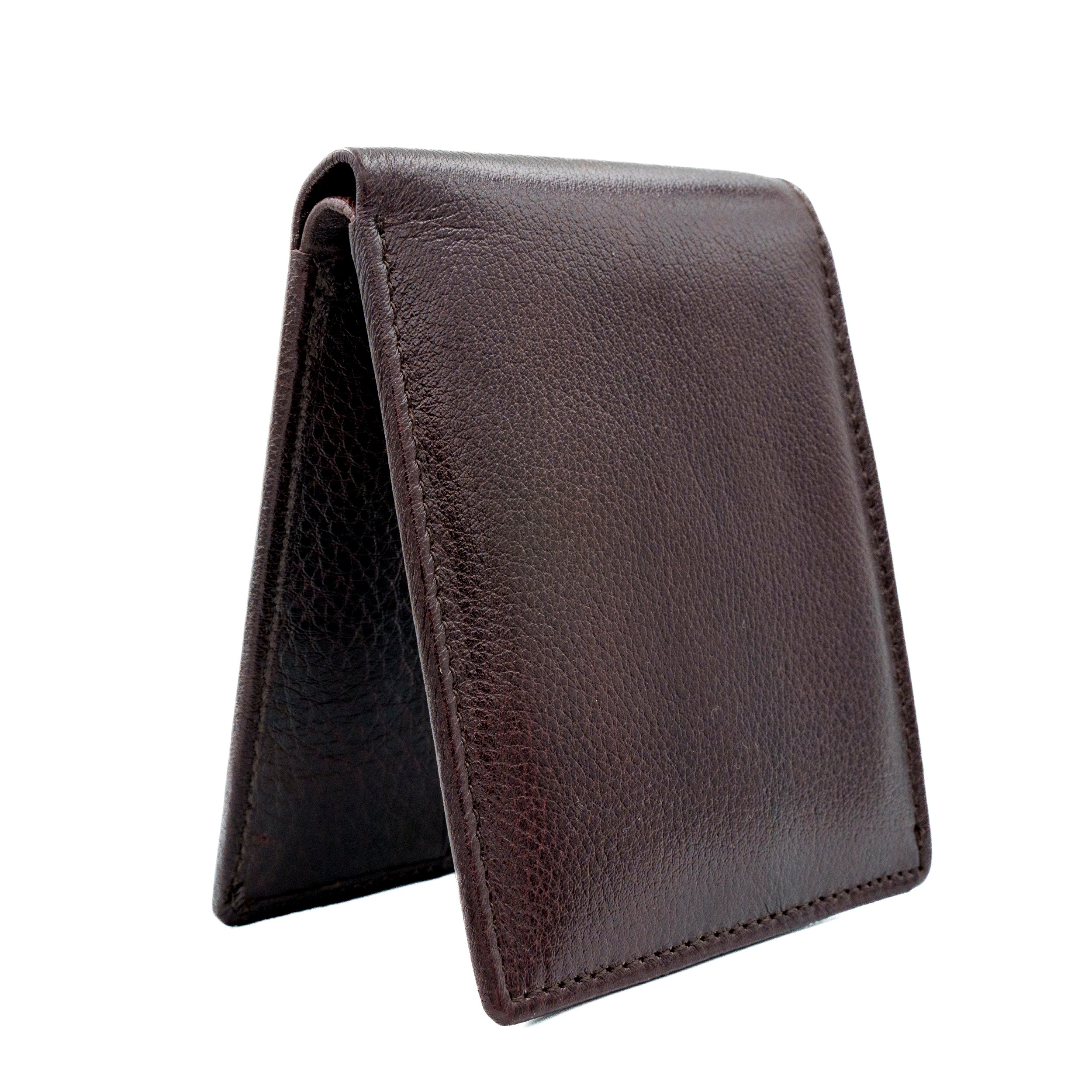 Leather Wallet for Men - 10 Brown