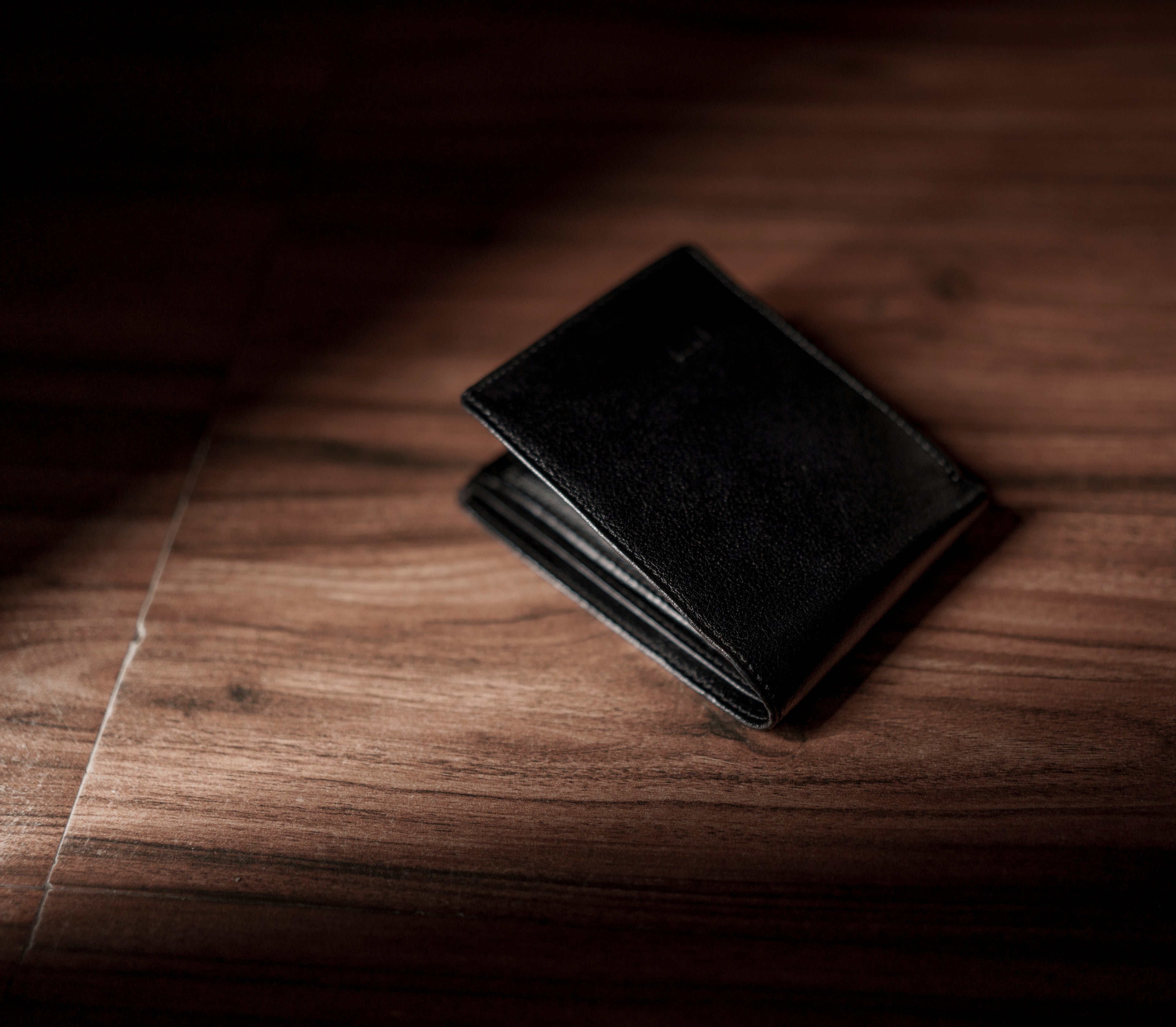 Leather Wallet for Men - Black-02