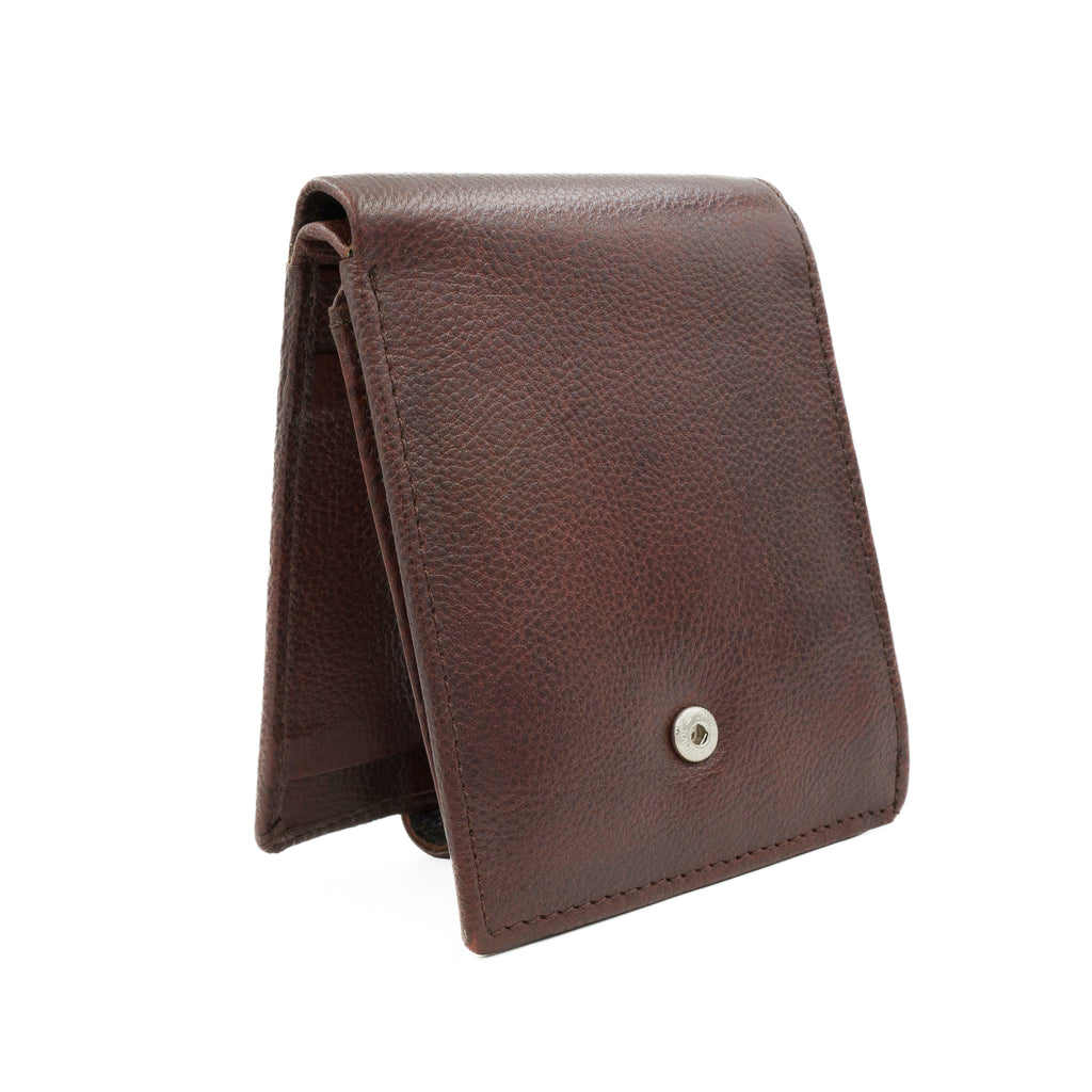 Leather Wallet for Men - Brown-07