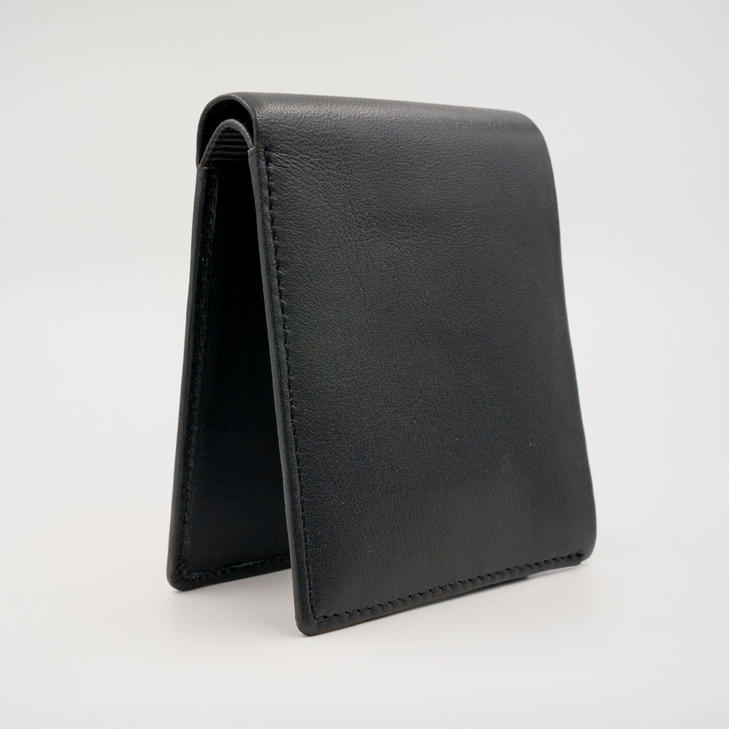 Leather Wallet for Men - Black-11