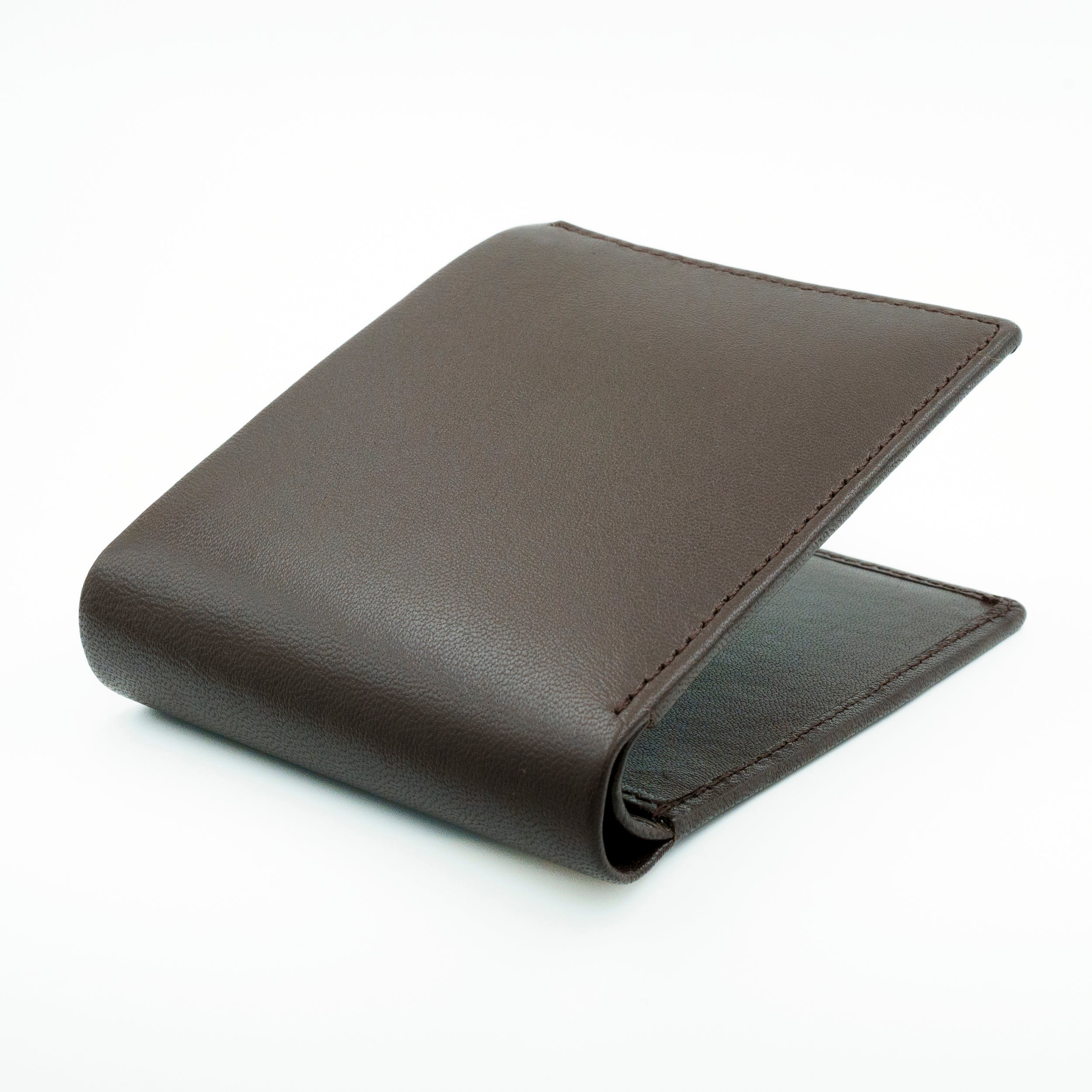 Leather Wallet for Men - Brown-11