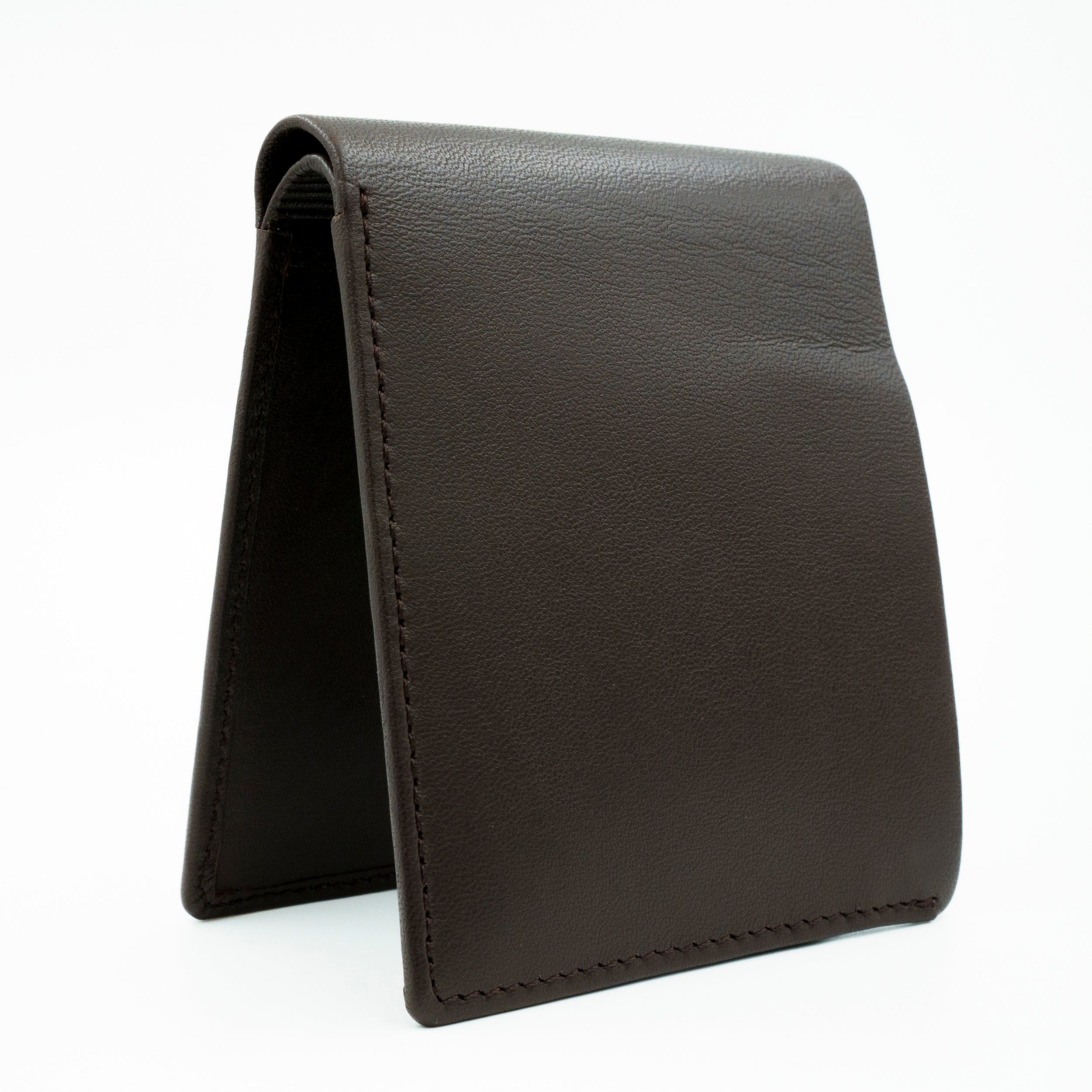 Leather Wallet for Men - Brown-11