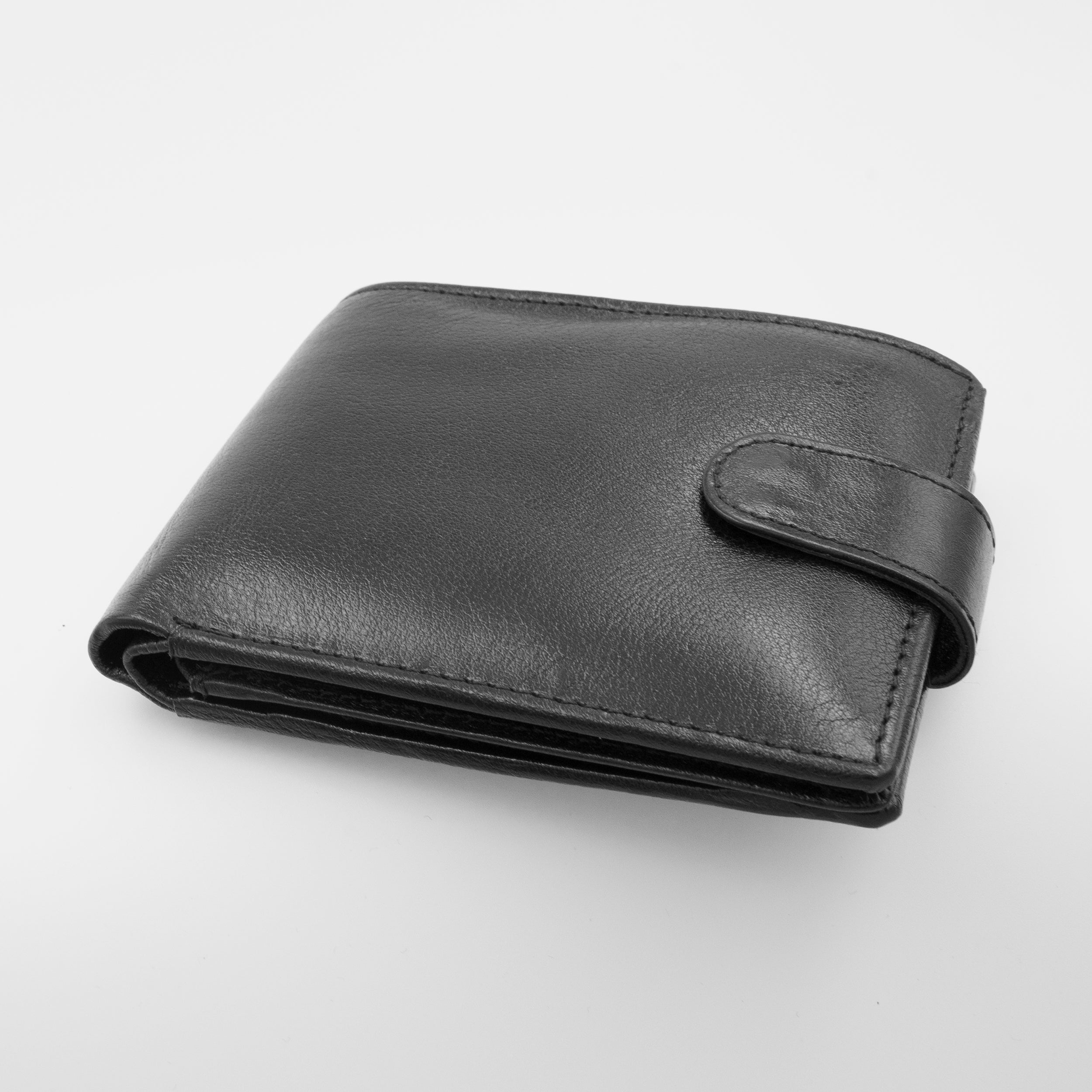 Leather Wallet for Men - Black-07
