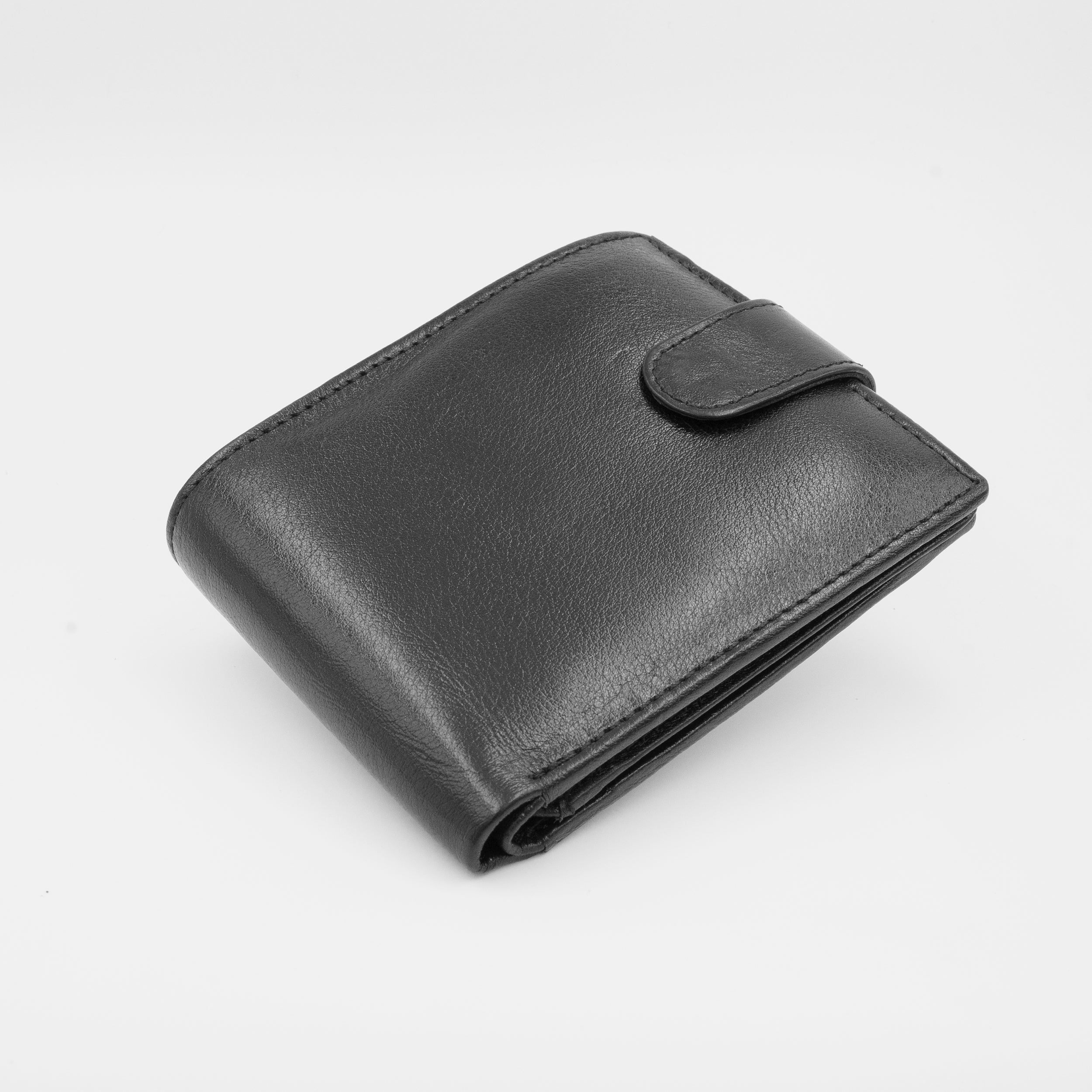 Leather Wallet for Men - Black-07