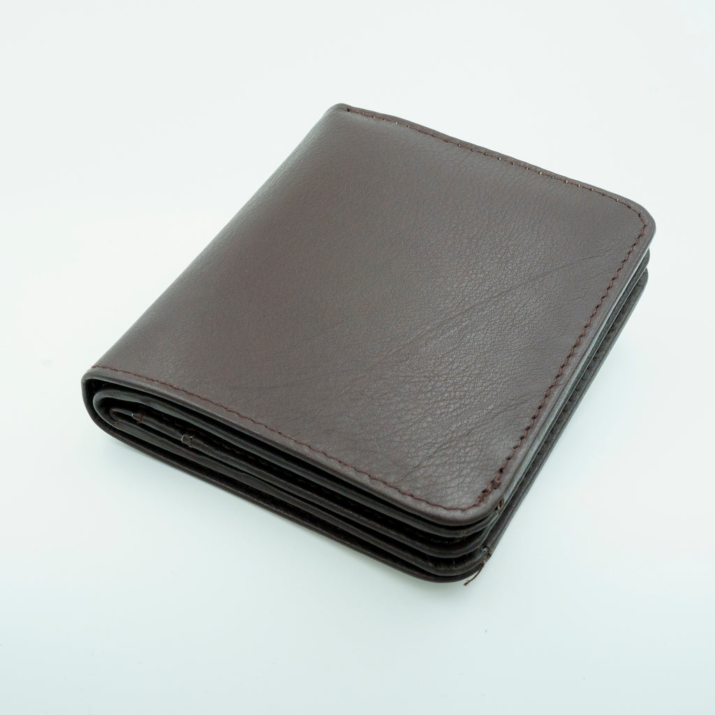Leather Wallet for Men - Brown V05