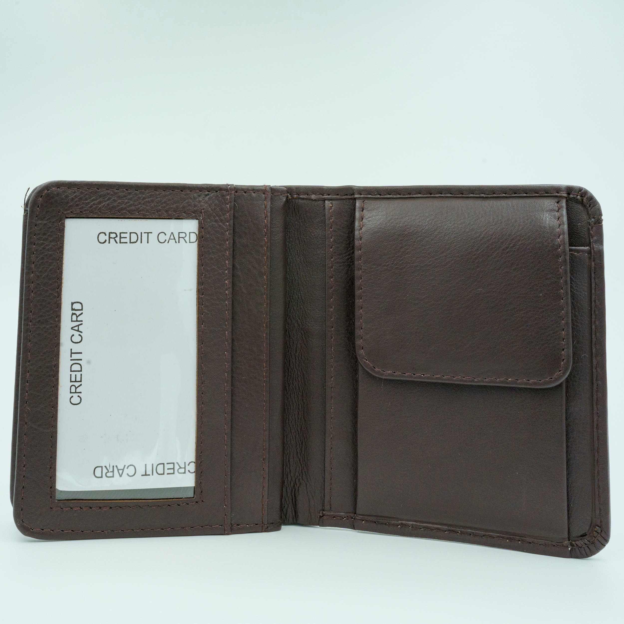 Leather Wallet for Men - Brown V05