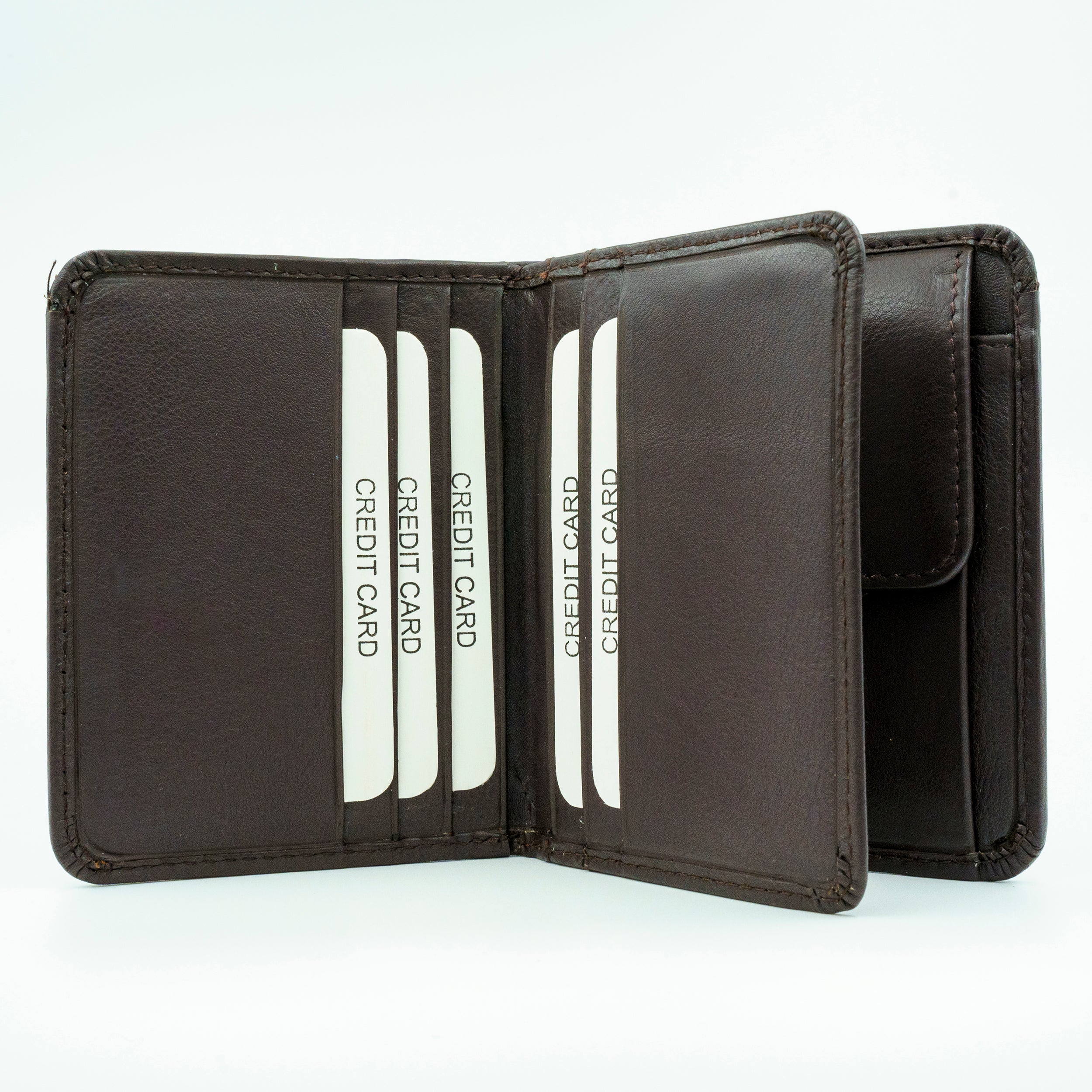 Leather Wallet for Men - Brown V05
