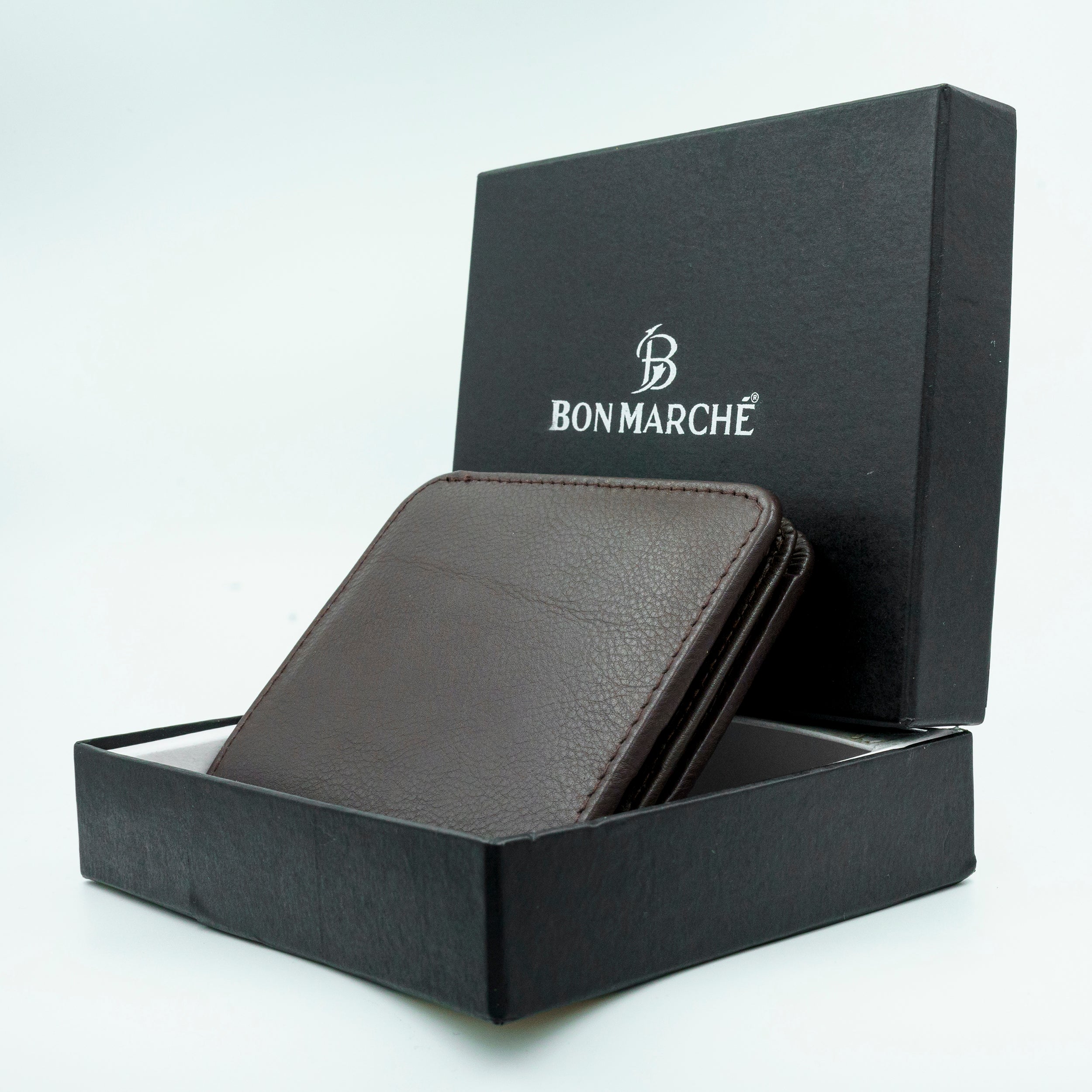 Leather Wallet for Men - Brown V05