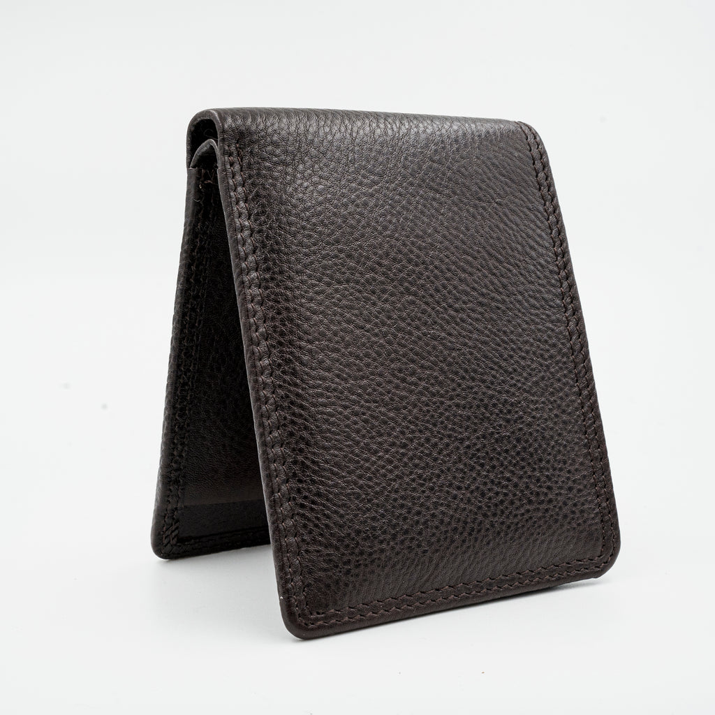 Leather Wallet for Men - Brown-01