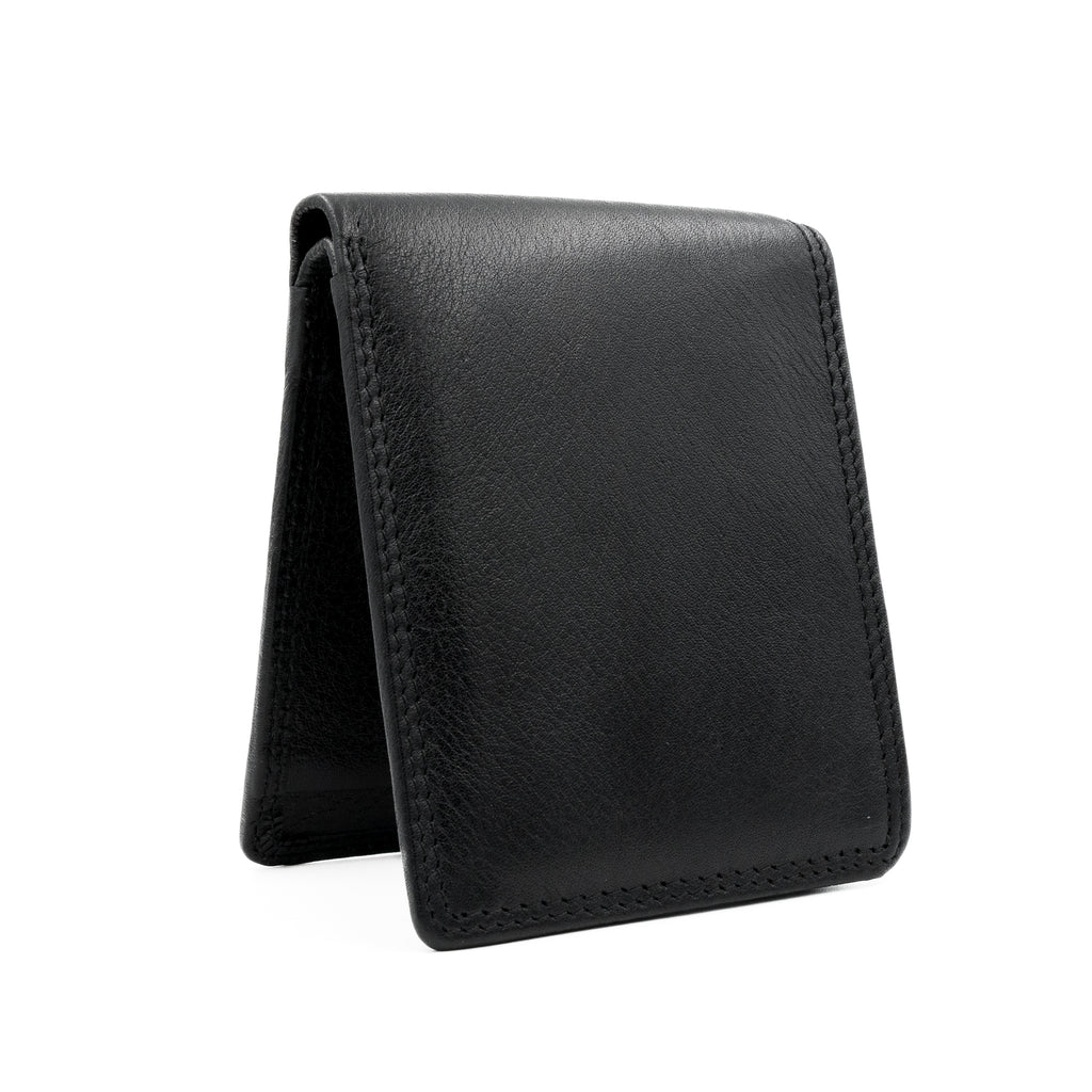 Leather Wallet for Men - Black-01