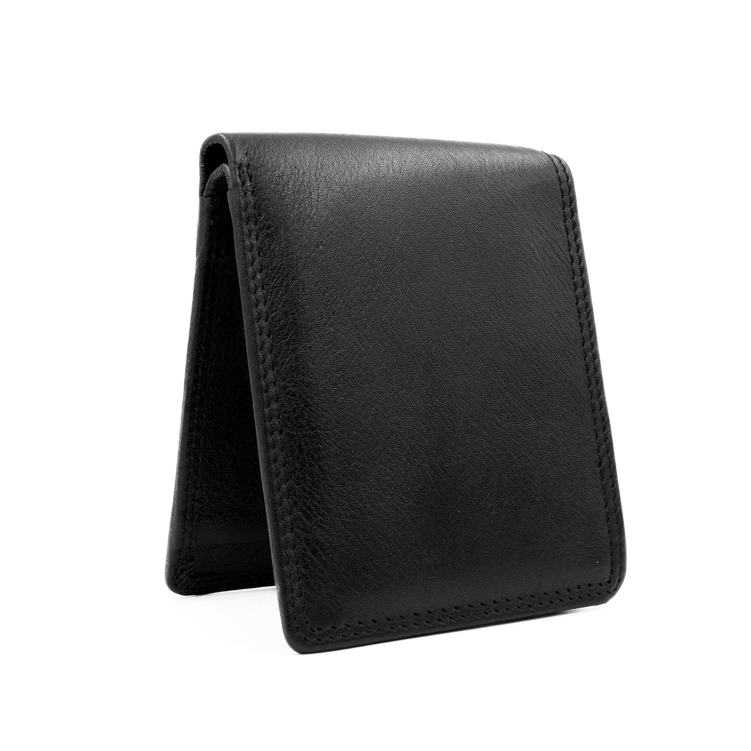 Leather Wallet for Men - Black-01