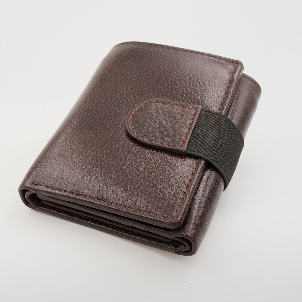 Leather Wallet for Men - 30 Brown