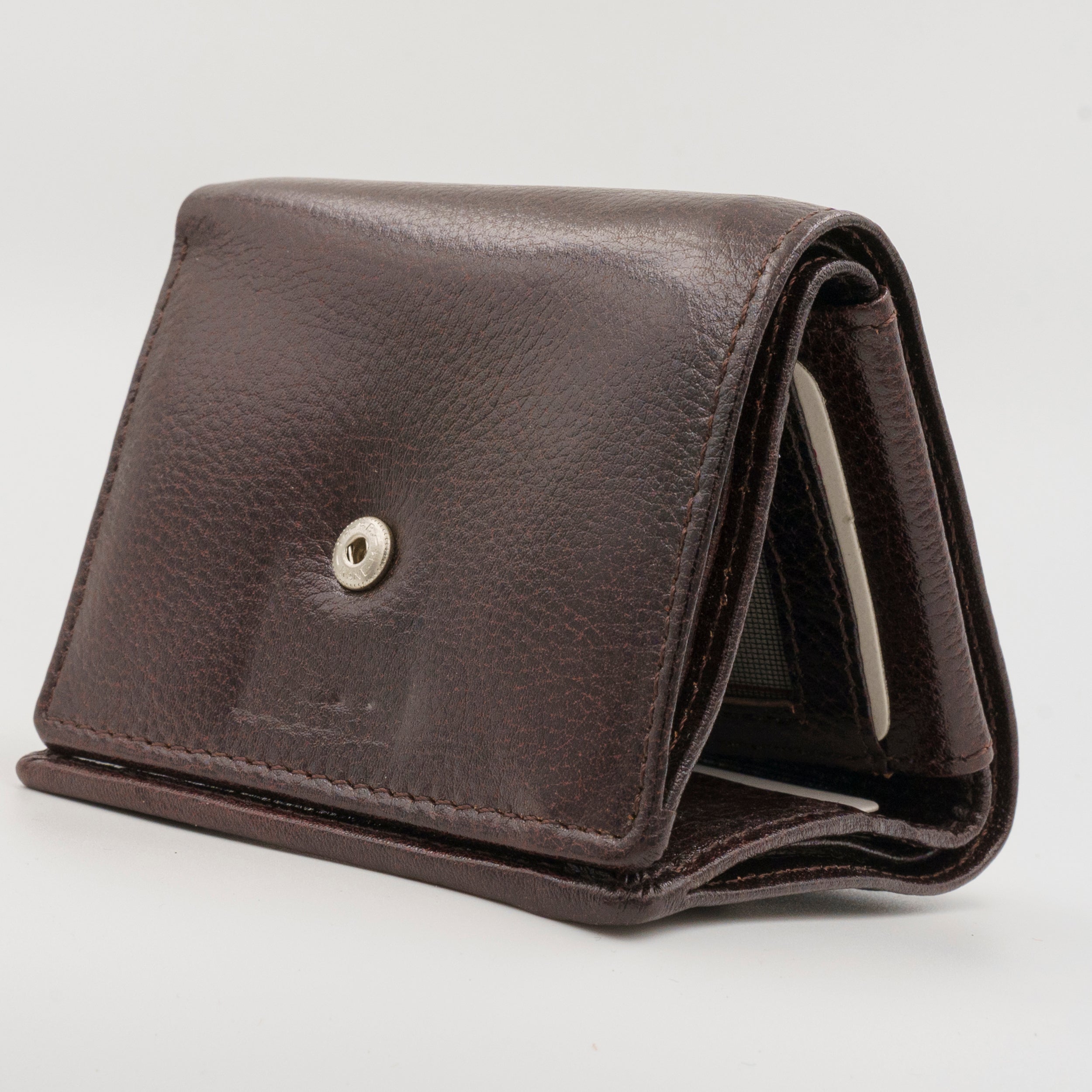 Leather Wallet for Men - 30 Brown