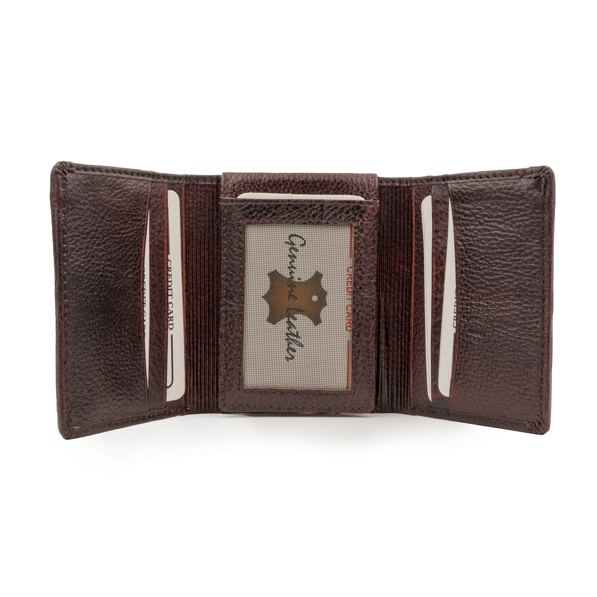 Leather Wallet for Men - 30 Brown