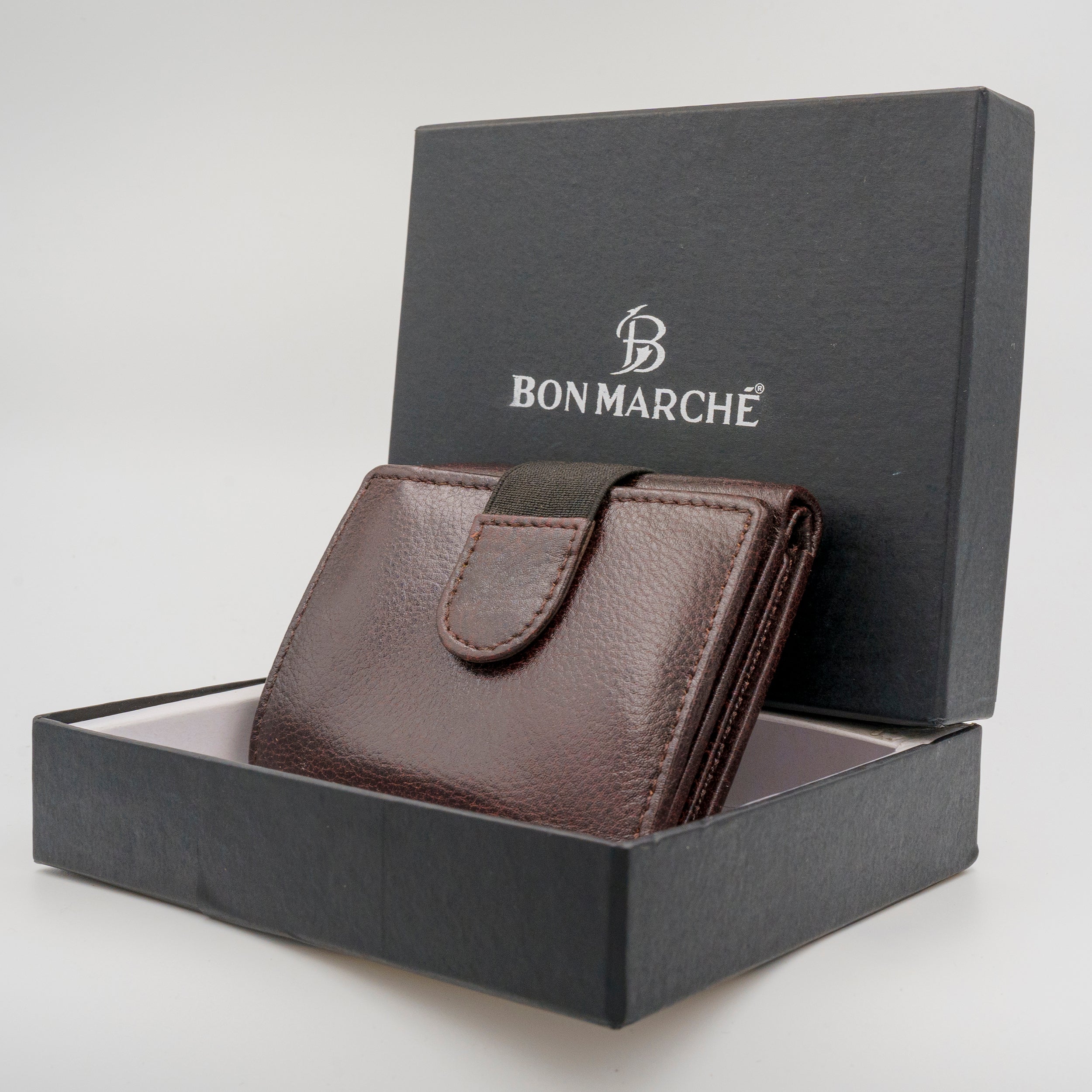Leather Wallet for Men - 30 Brown