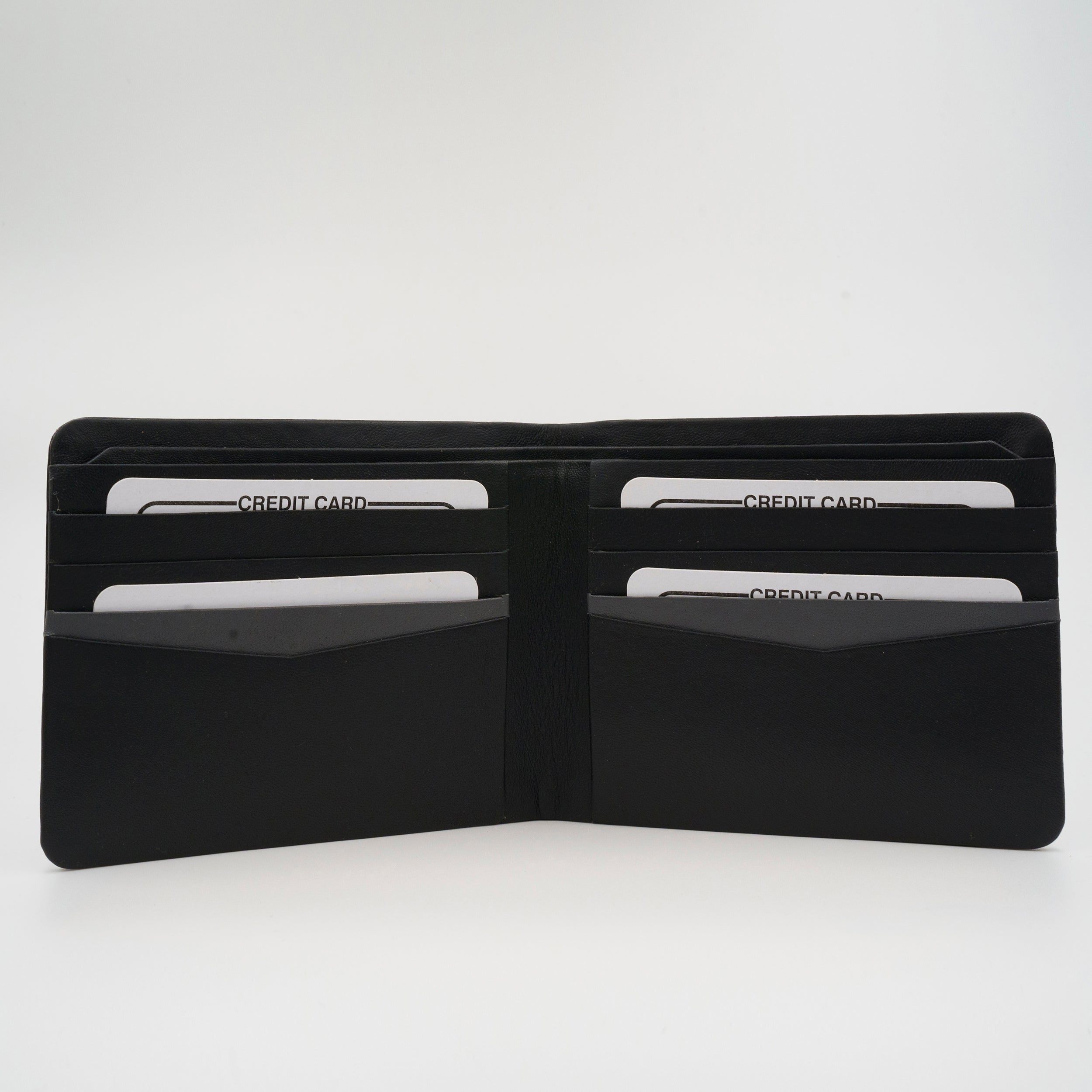 Leather Wallet for Men - 51 Black
