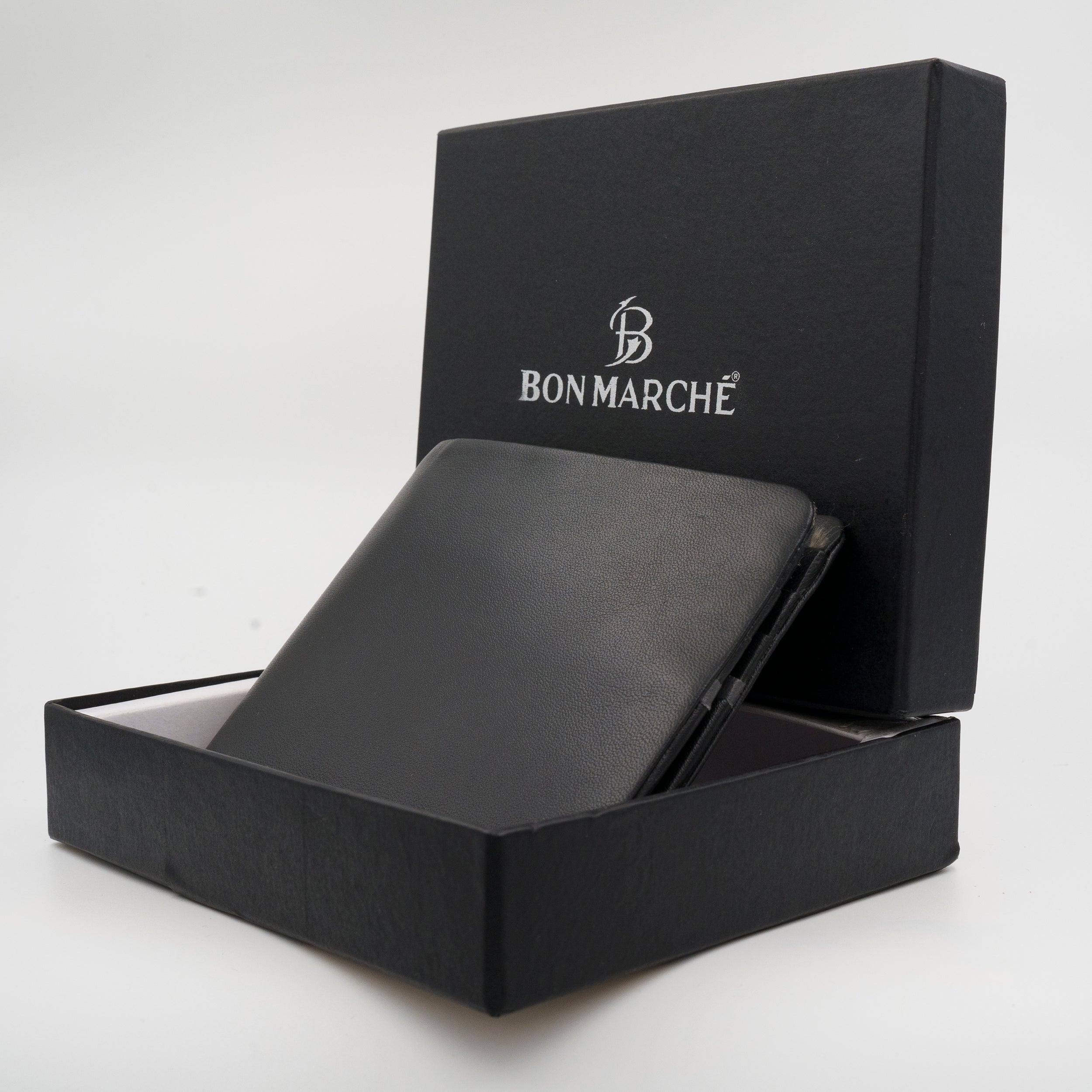 Leather Wallet for Men - 51 Black