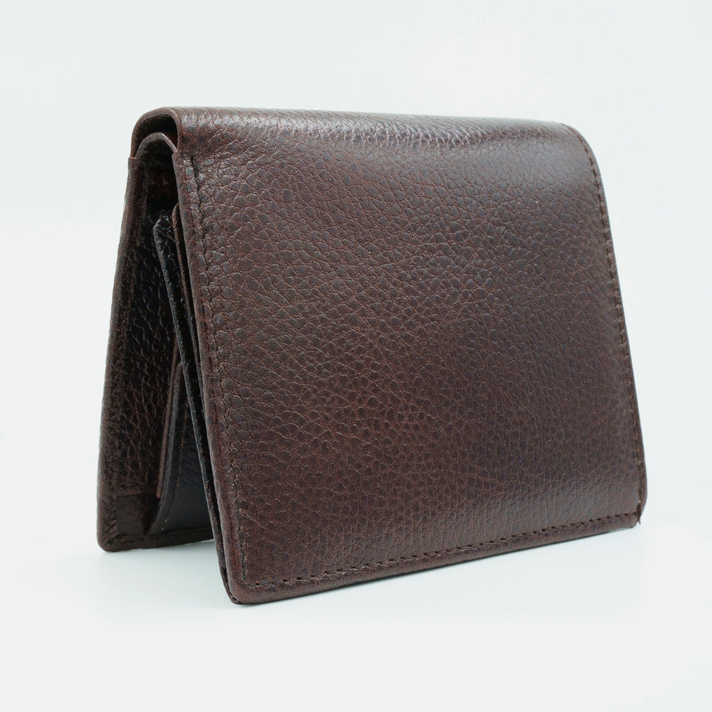 Leather Wallet for Men - Brown V01