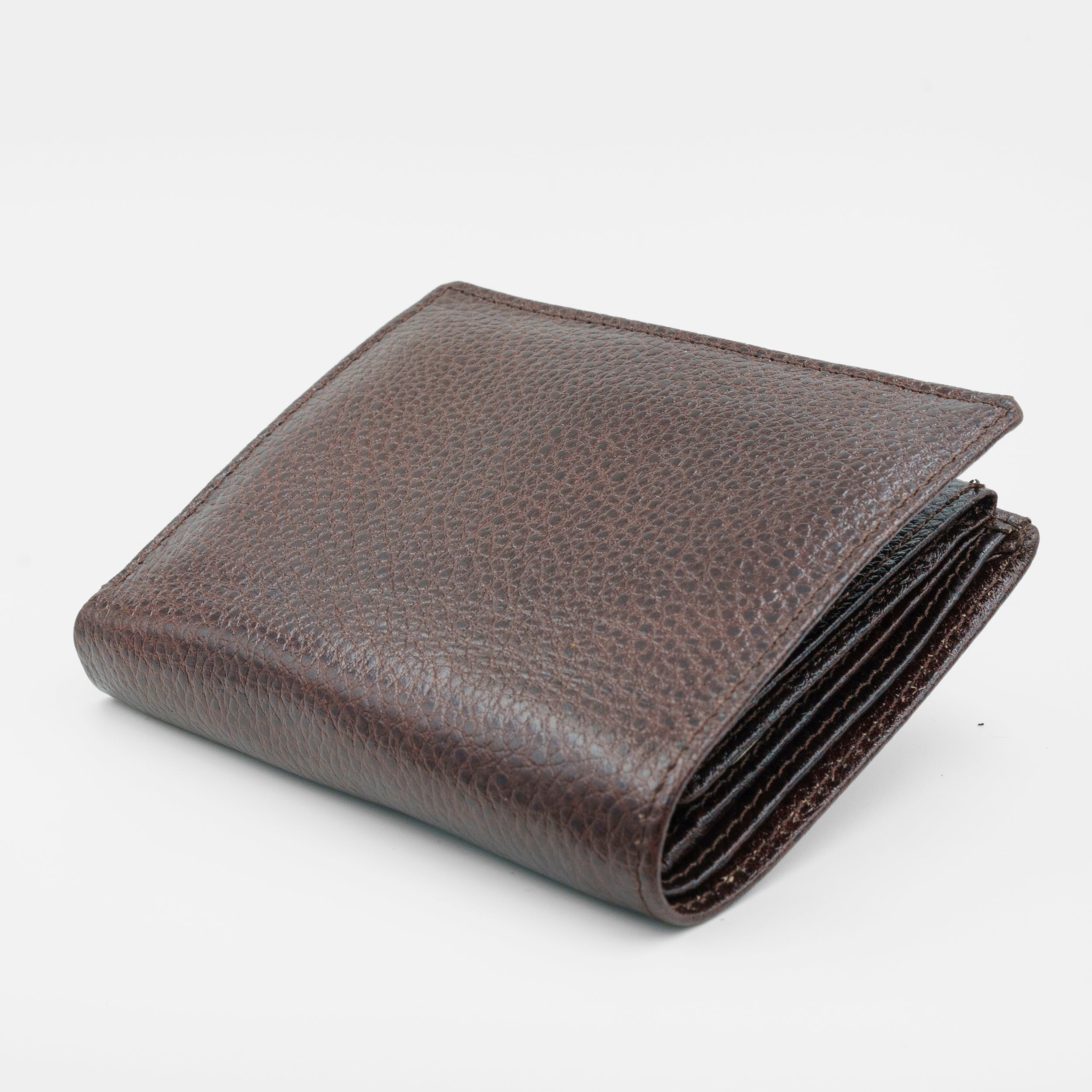 Leather Wallet for Men - Brown V01