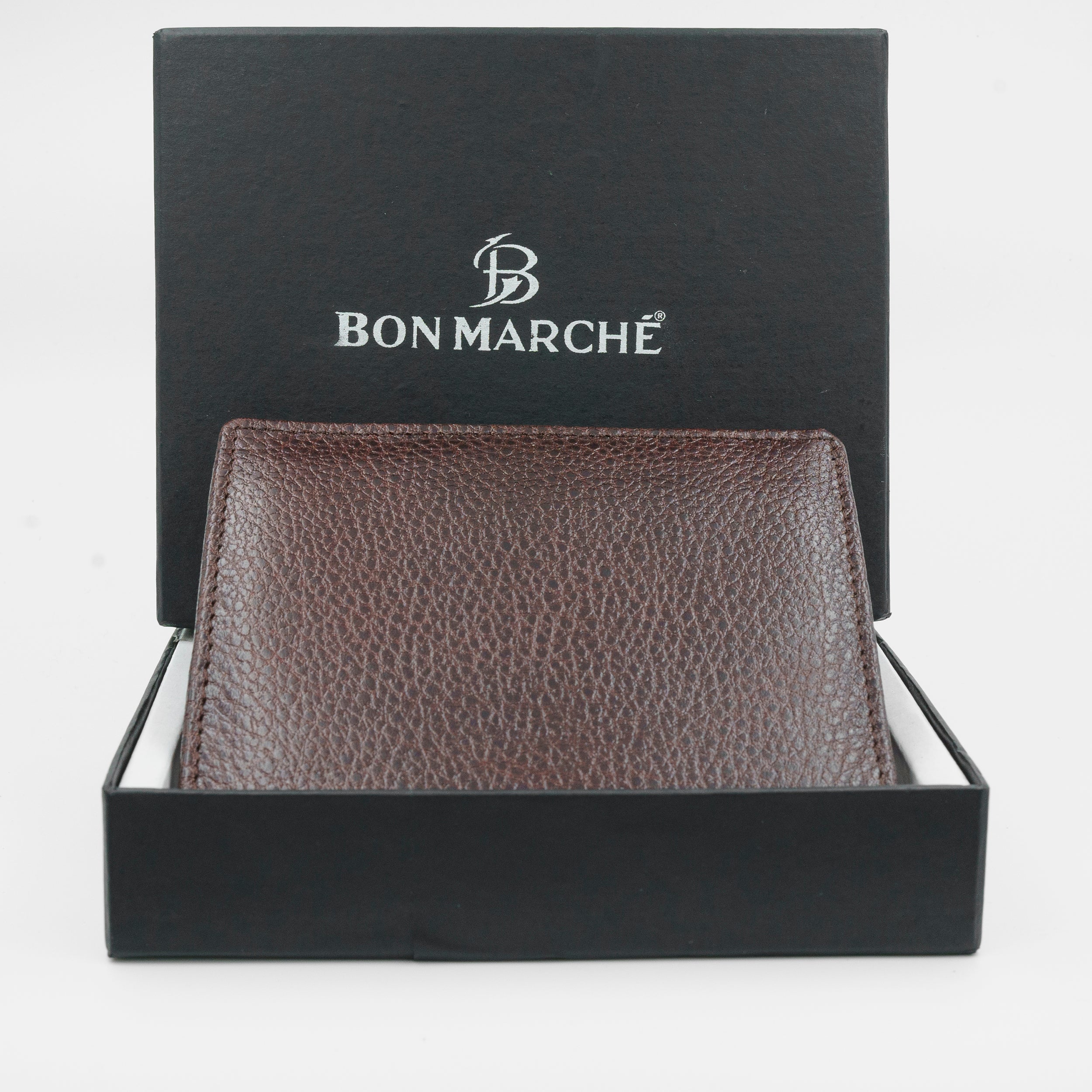 Leather Wallet for Men - Brown V01