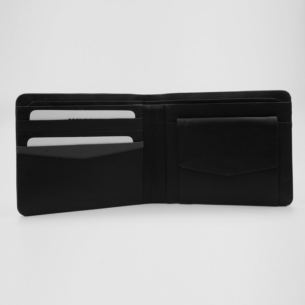 Leather Wallet for Men -52 Black