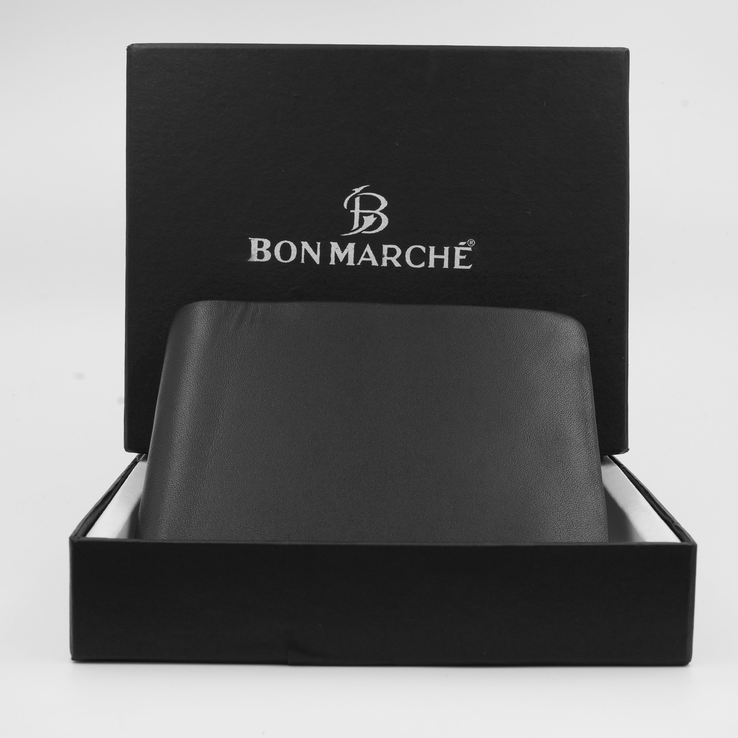 Leather Wallet for Men -52 Black