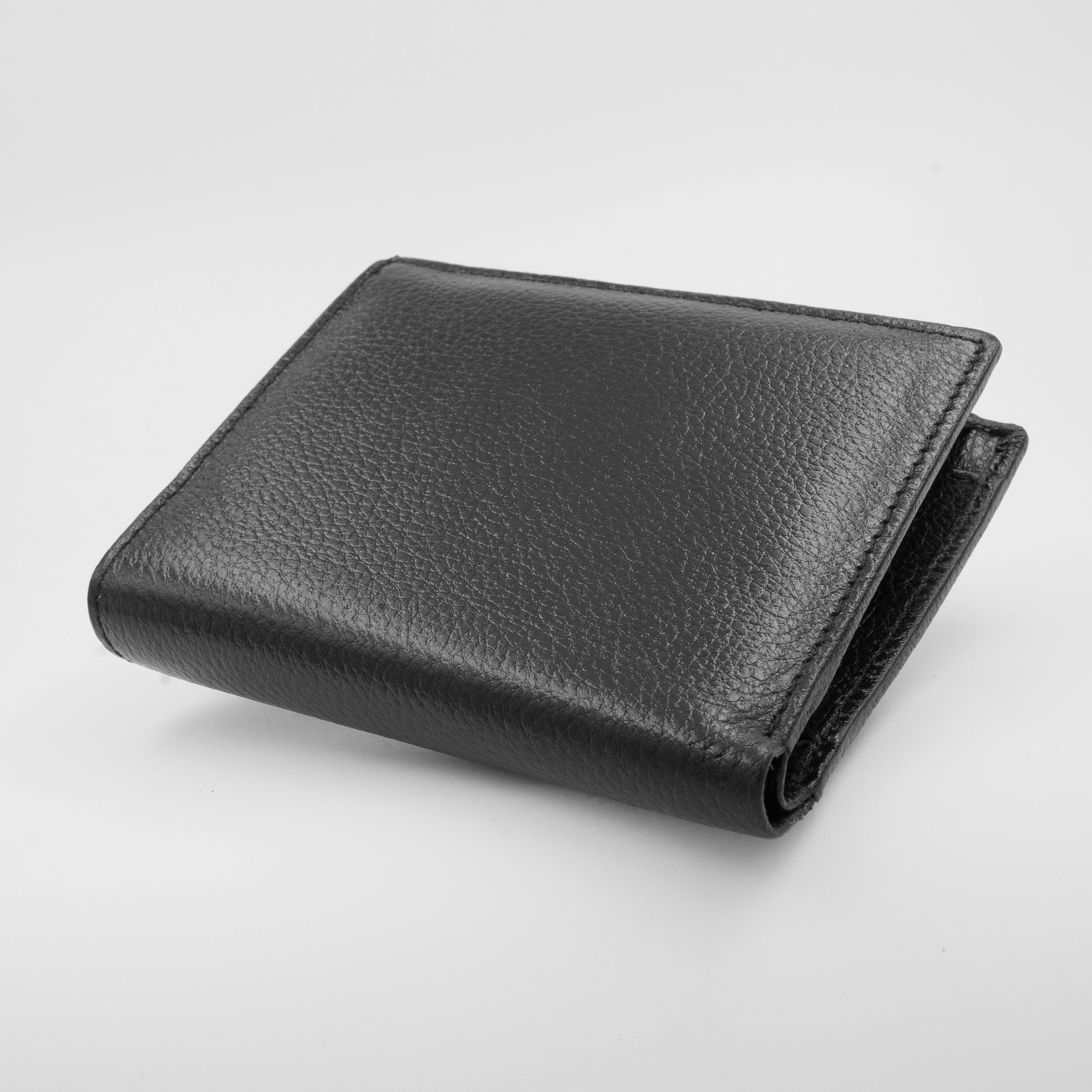 Leather Wallet for Men - V01 Black