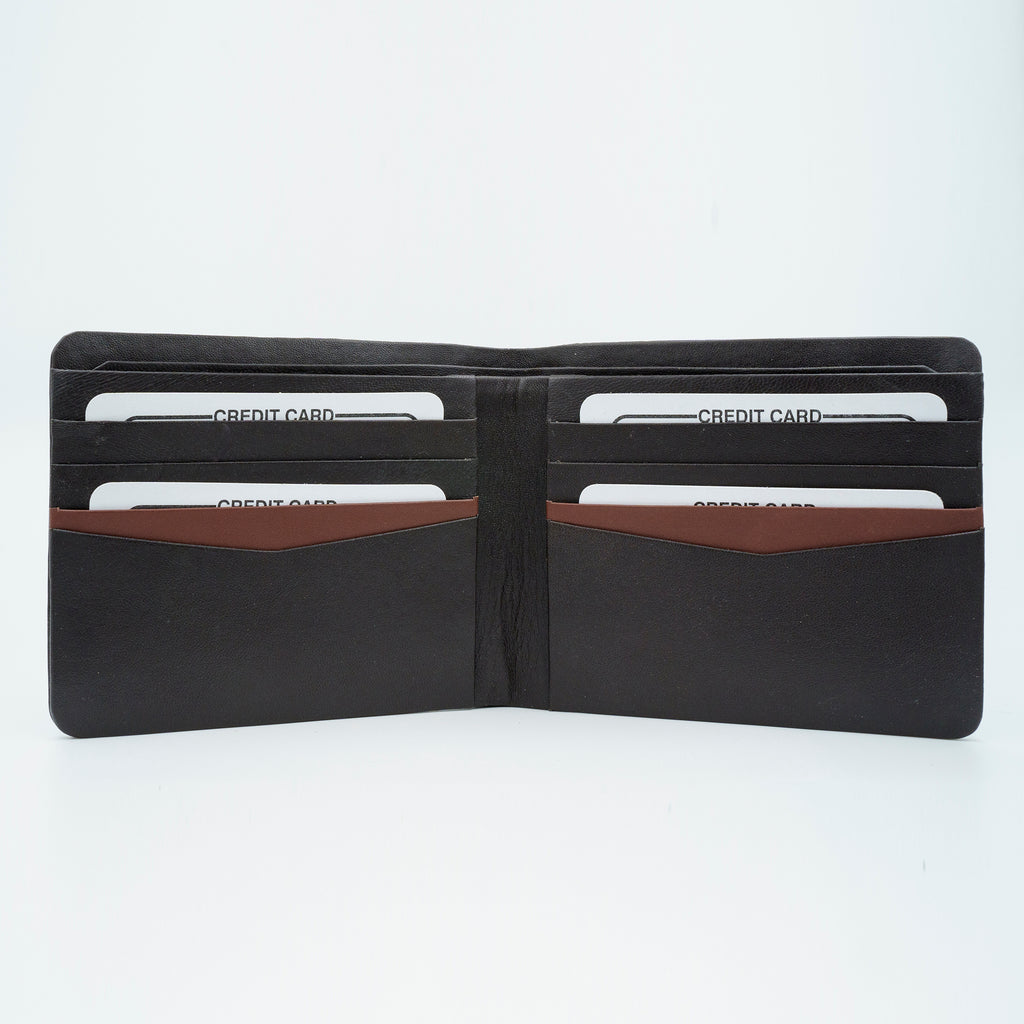 Leather Wallet for Men - 51 Brown