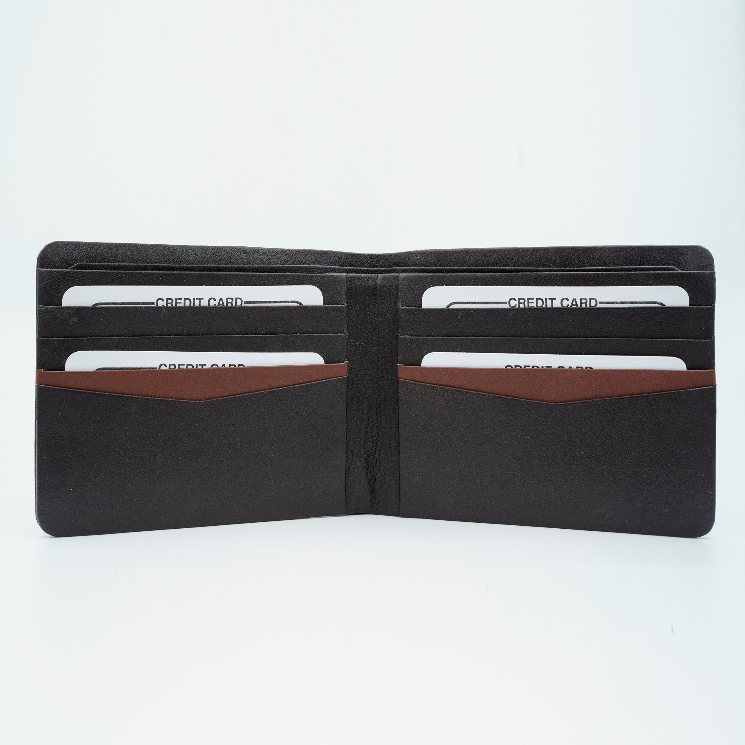Leather Wallet for Men - 51 Brown