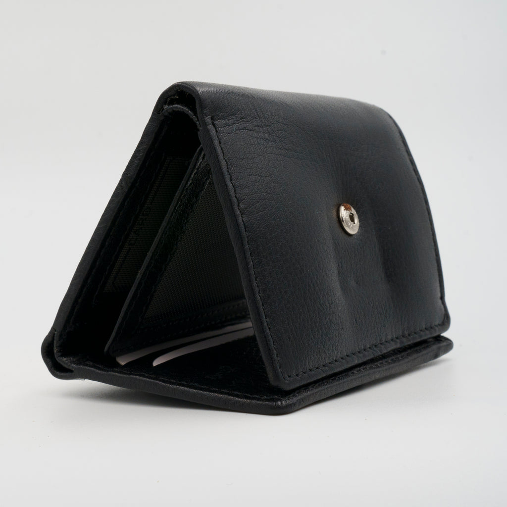 Leather Wallet for Men - 30 Black