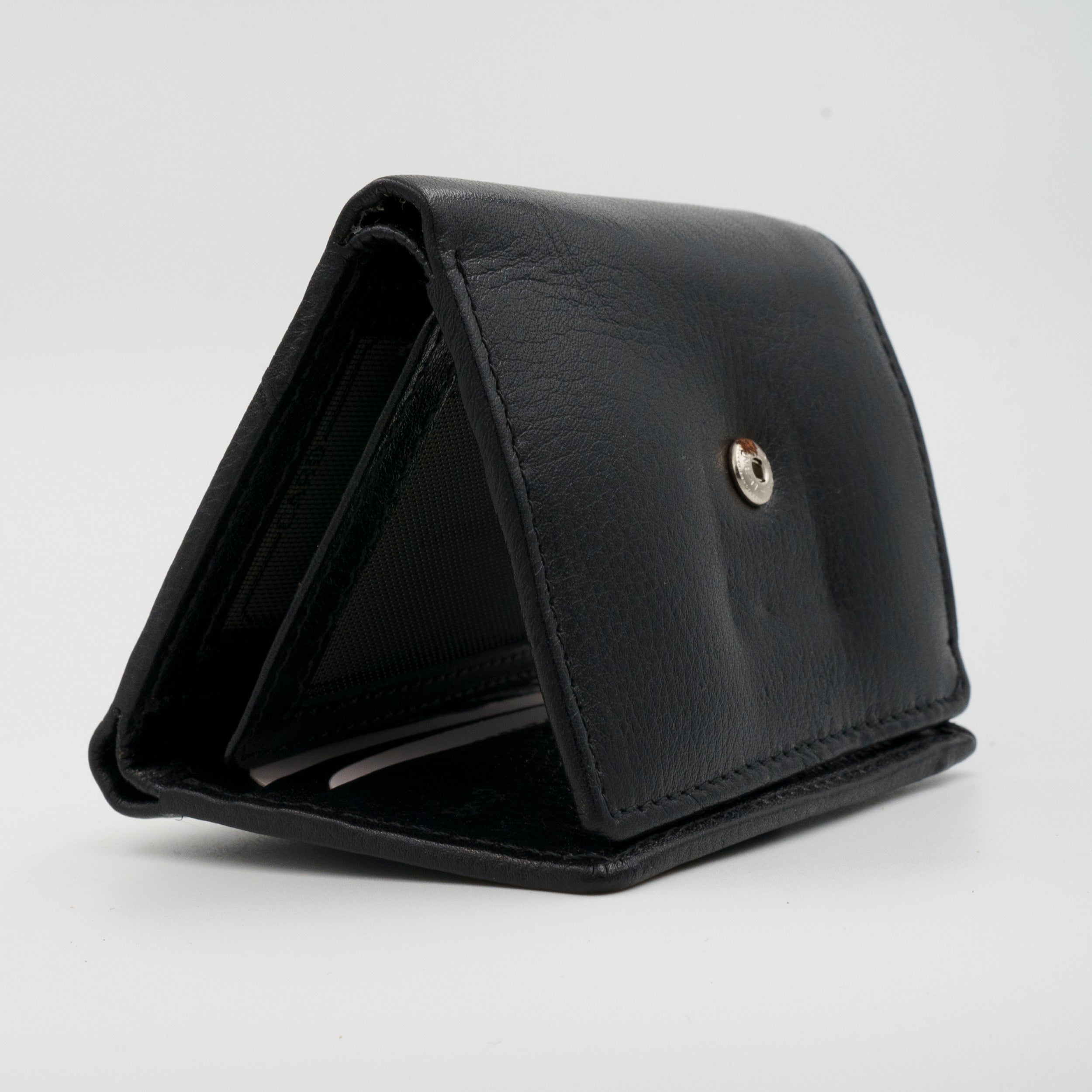 Leather Wallet for Men - 30 Black