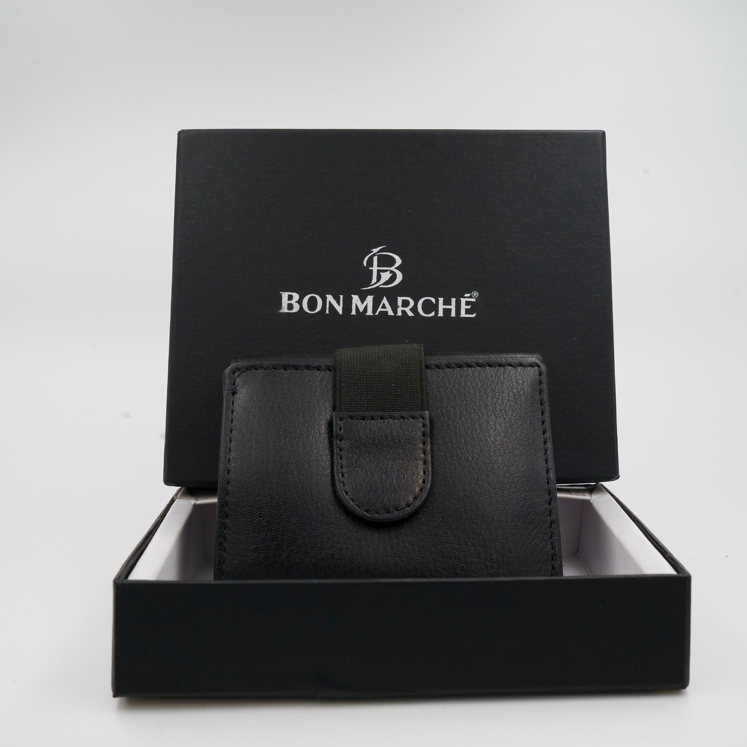 Leather Wallet for Men - 30 Black
