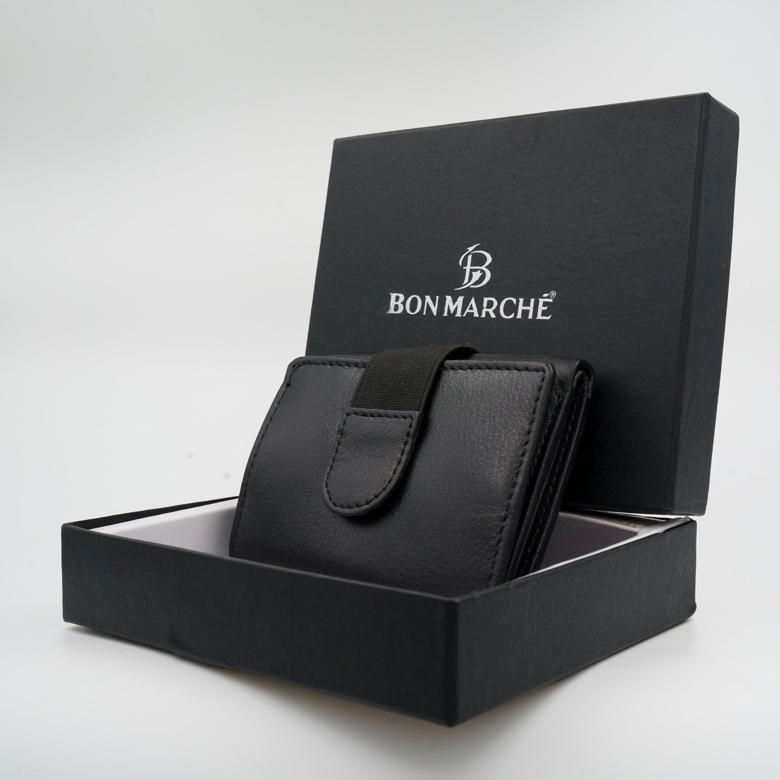 Leather Wallet for Men - 30 Black