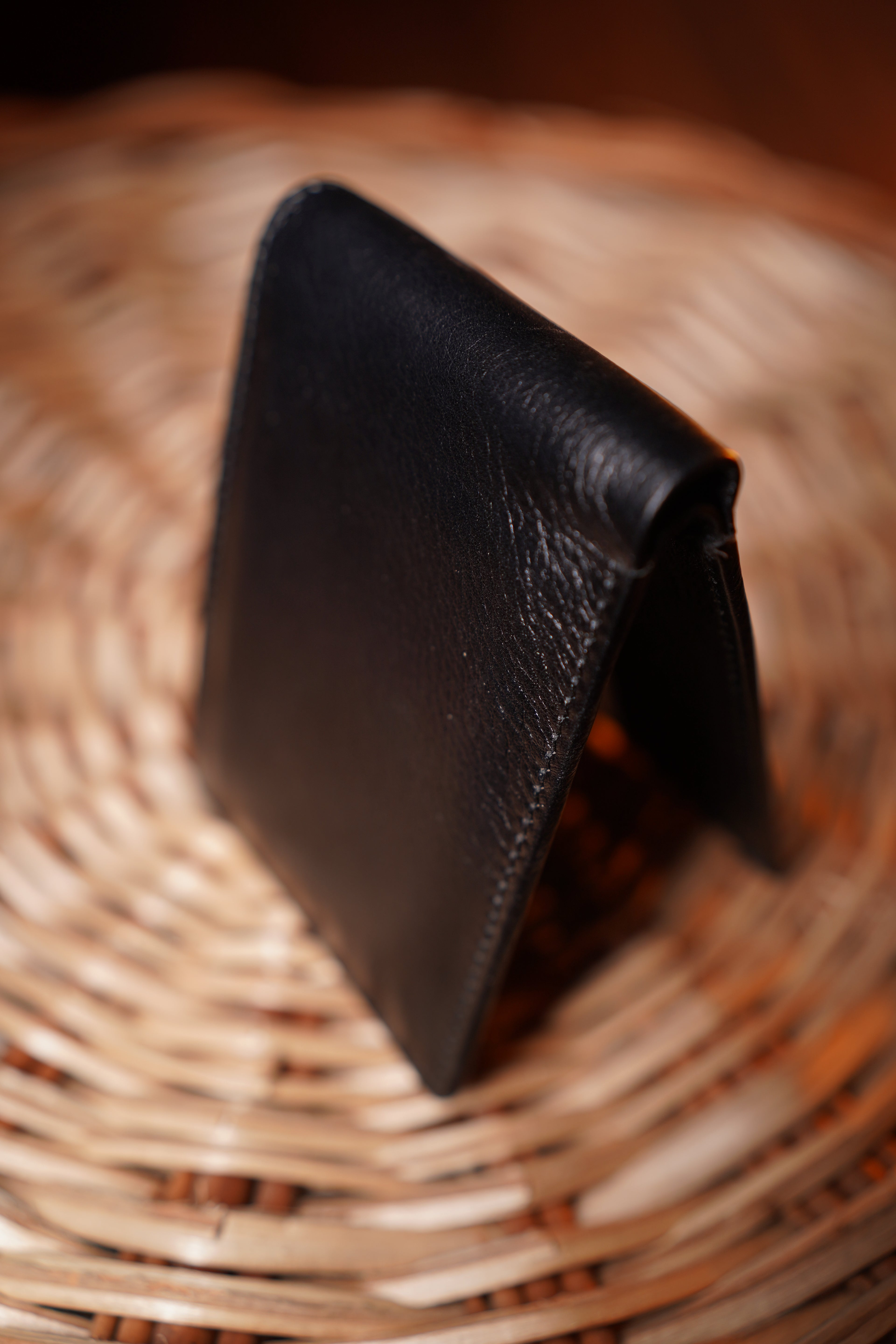 Leather Wallet for Men - 10 Black