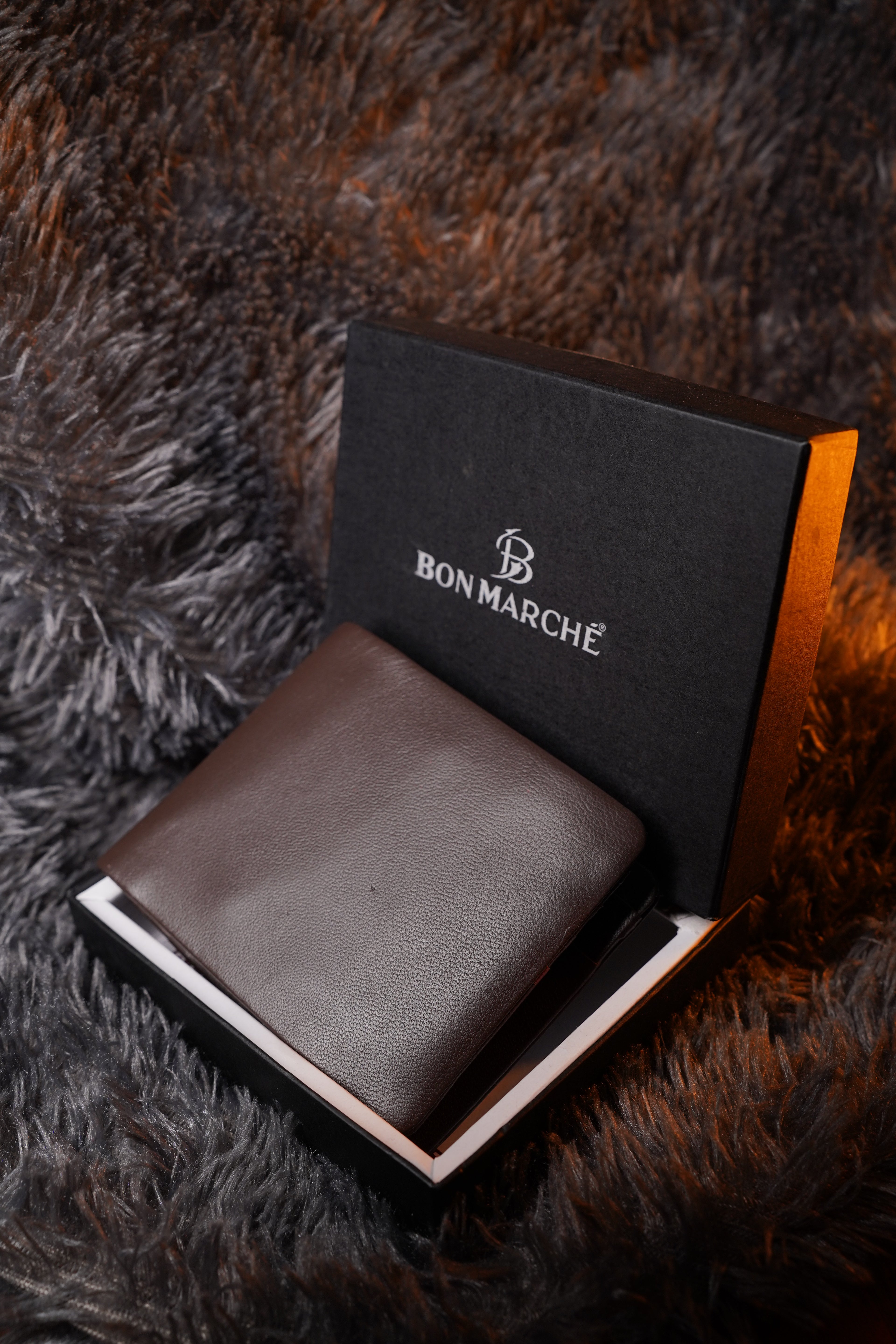 Leather Wallet for Men -52 Brown