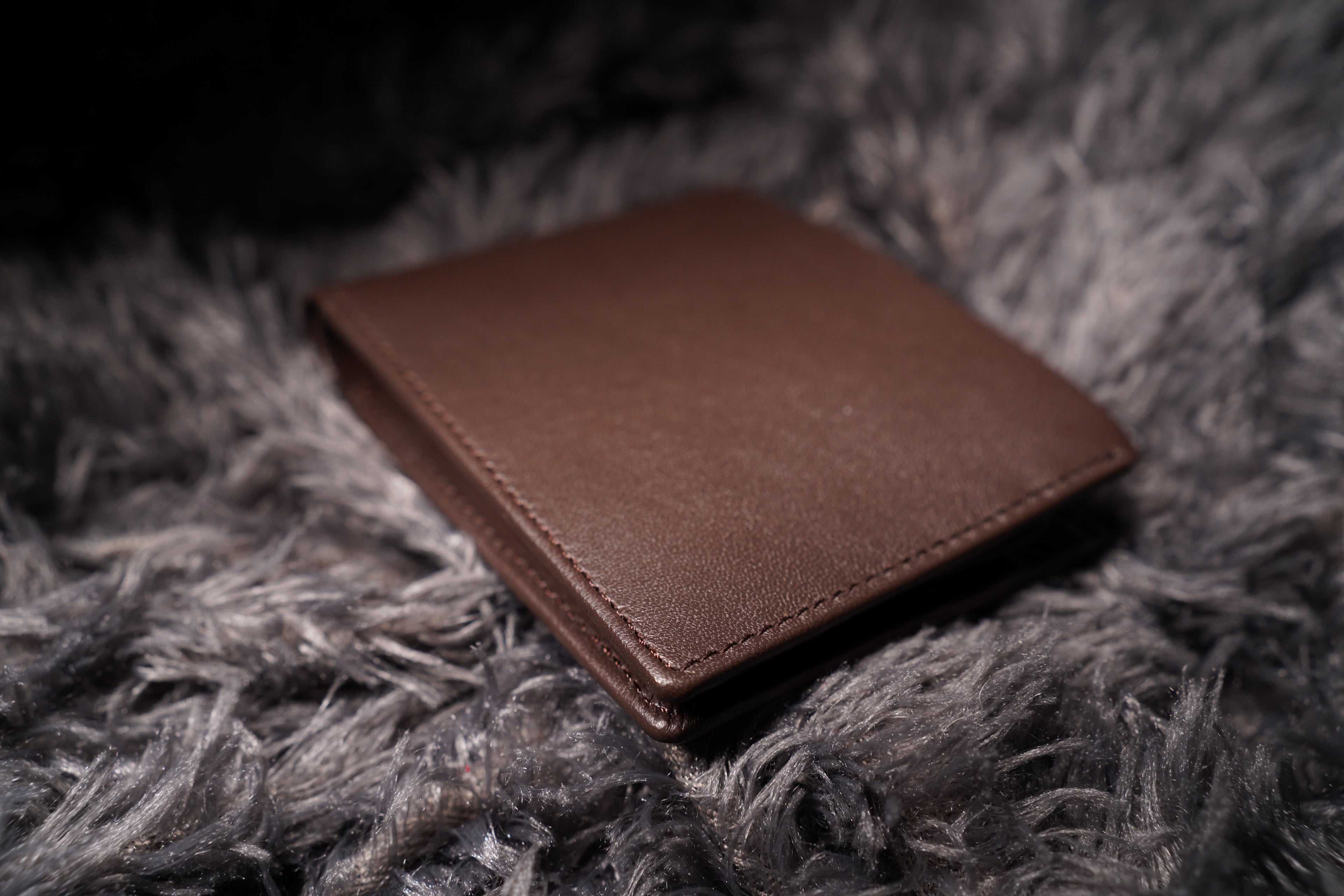 Leather Wallet for Men - Brown-11