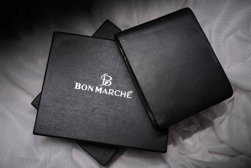 Leather Wallet for Men -52 Black
