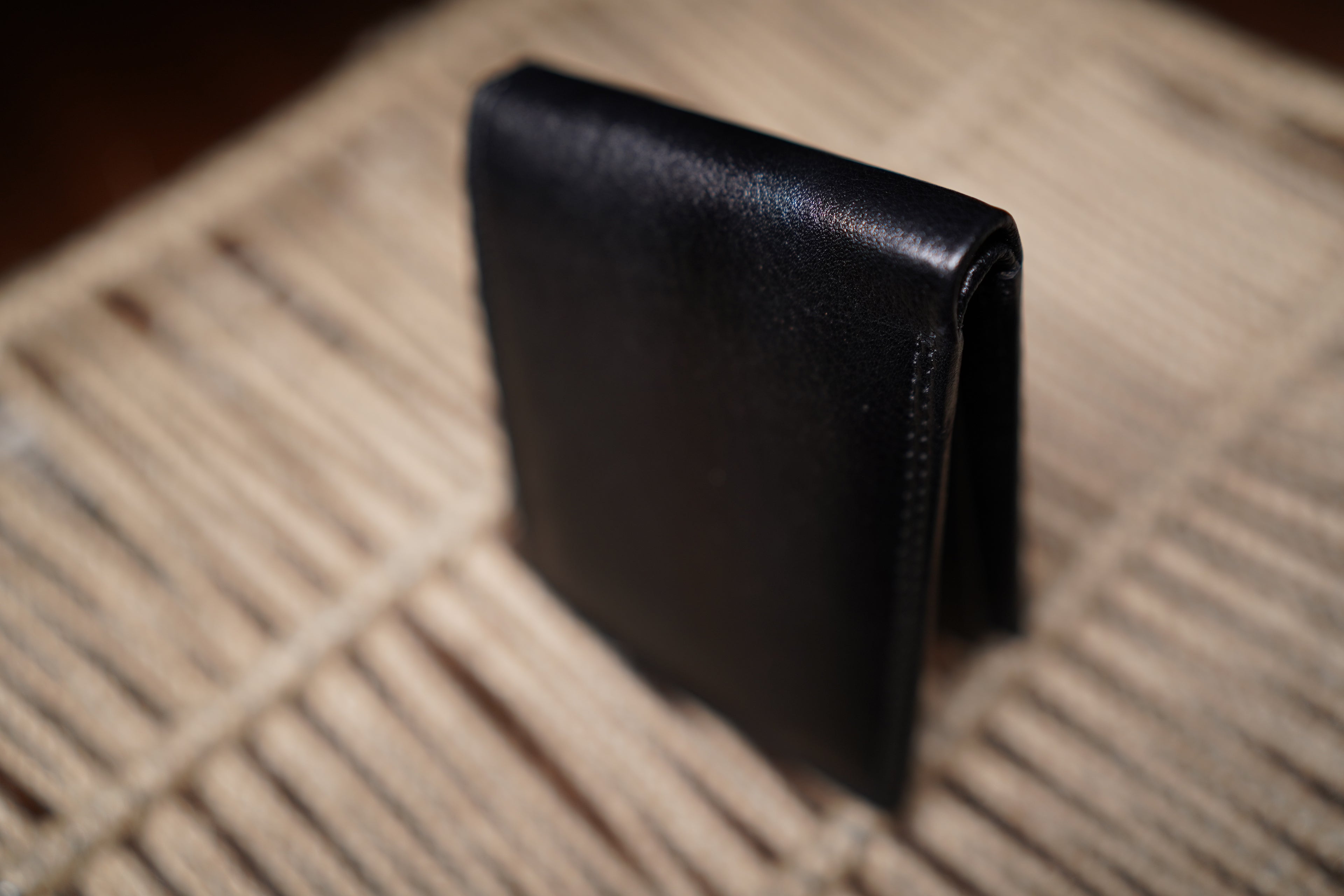 Leather Wallet for Men - Black-01