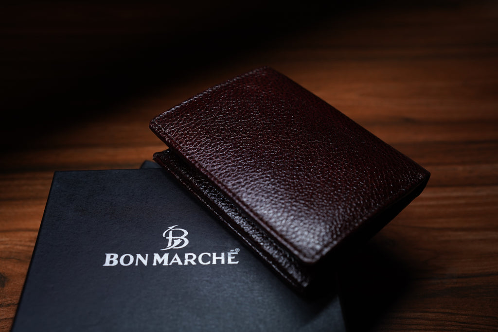 Leather Wallet for Men - Brown V01