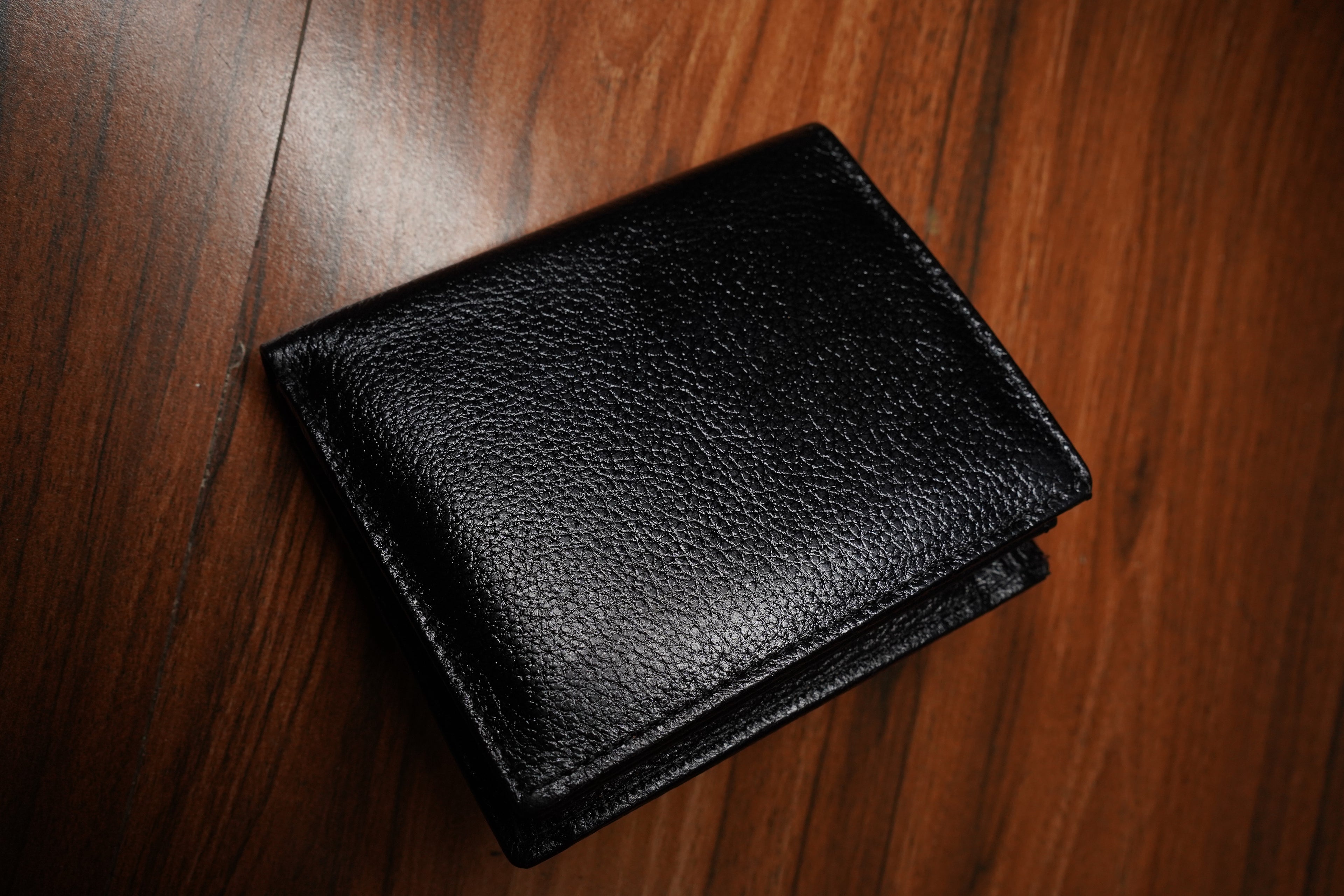 Leather Wallet for Men - V01 Black