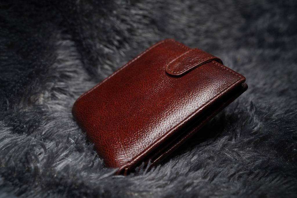 Leather Wallet for Men - Brown-07