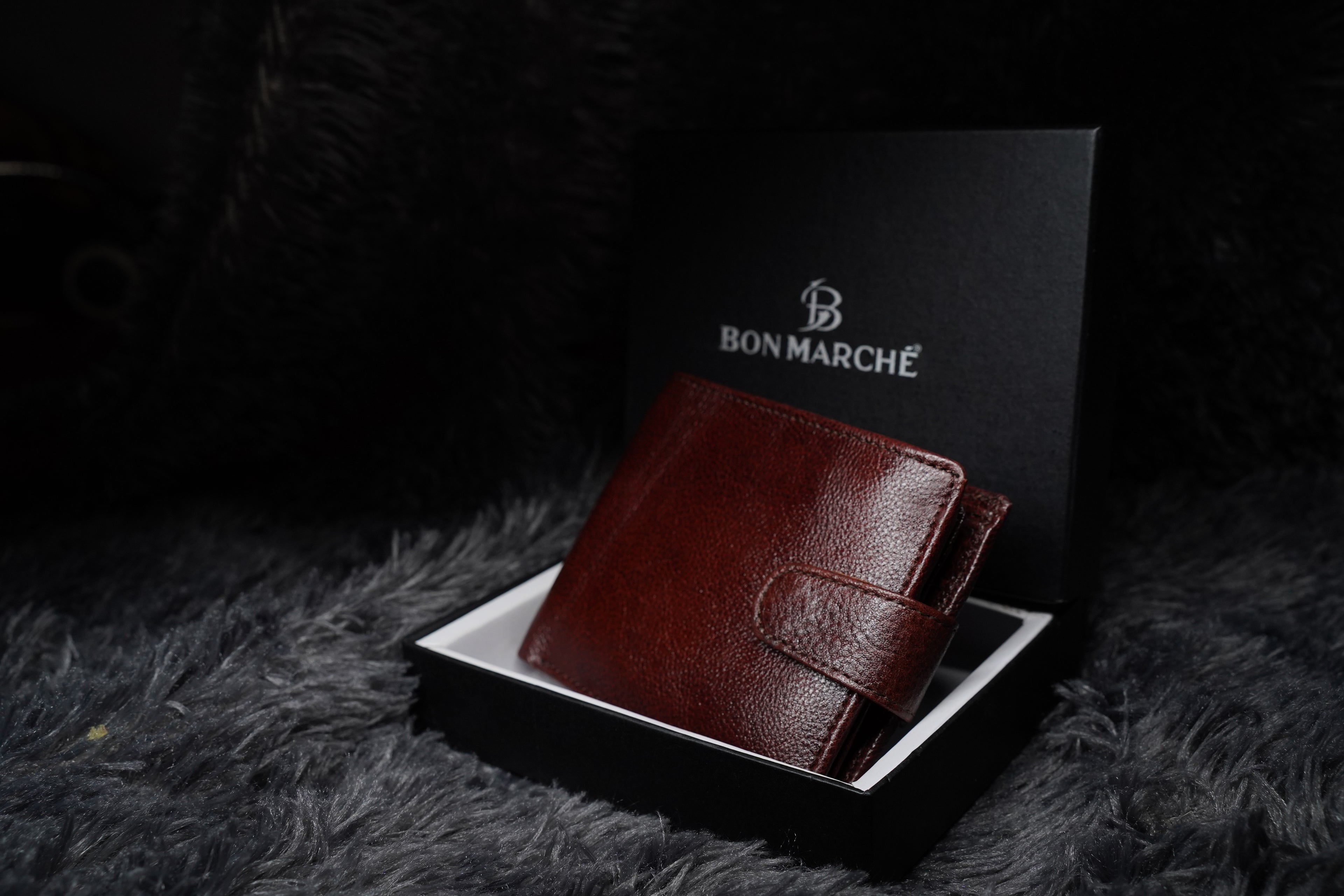 Leather Wallet for Men - Brown-07