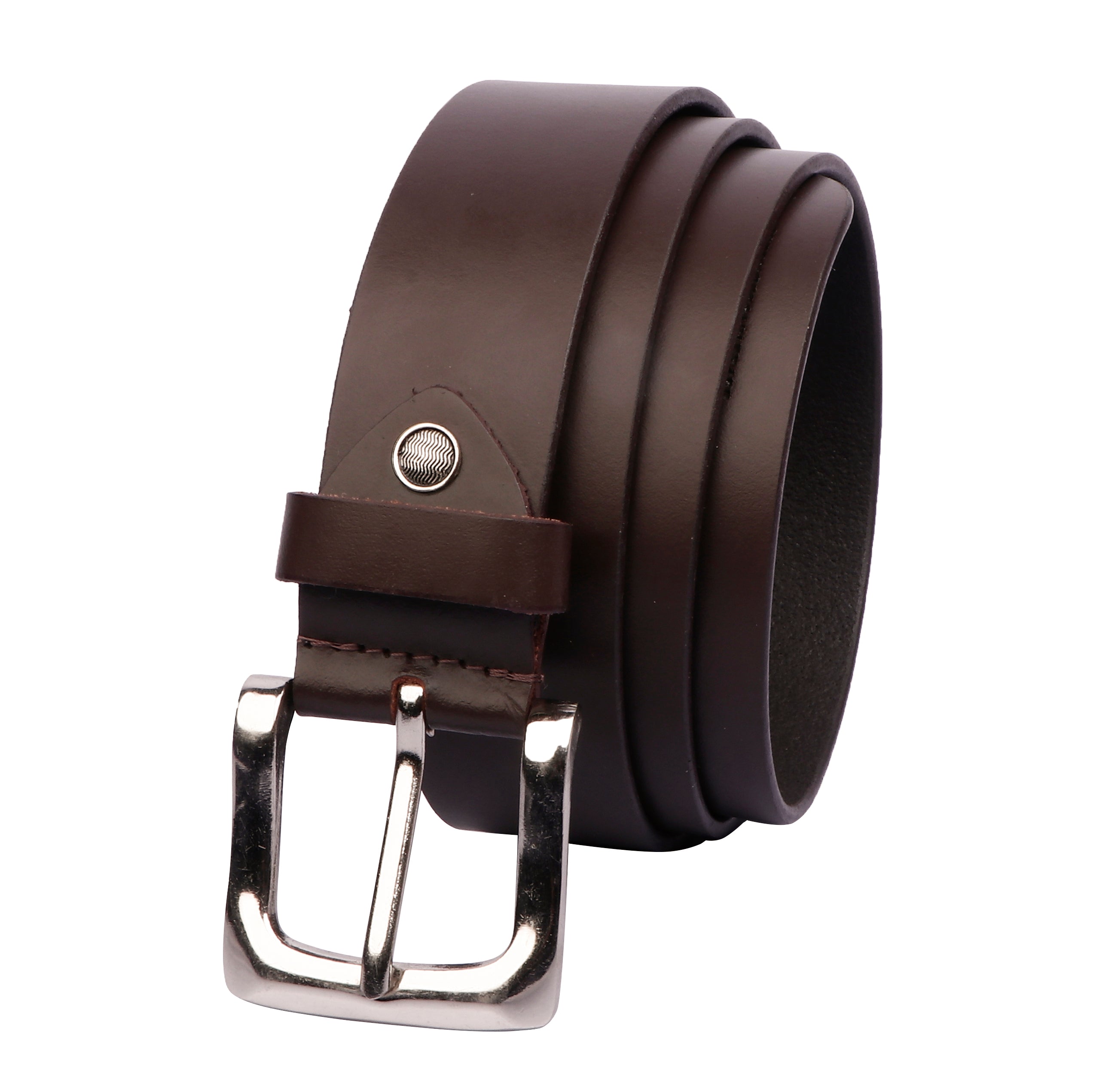 Leather Belt for Men - Brown